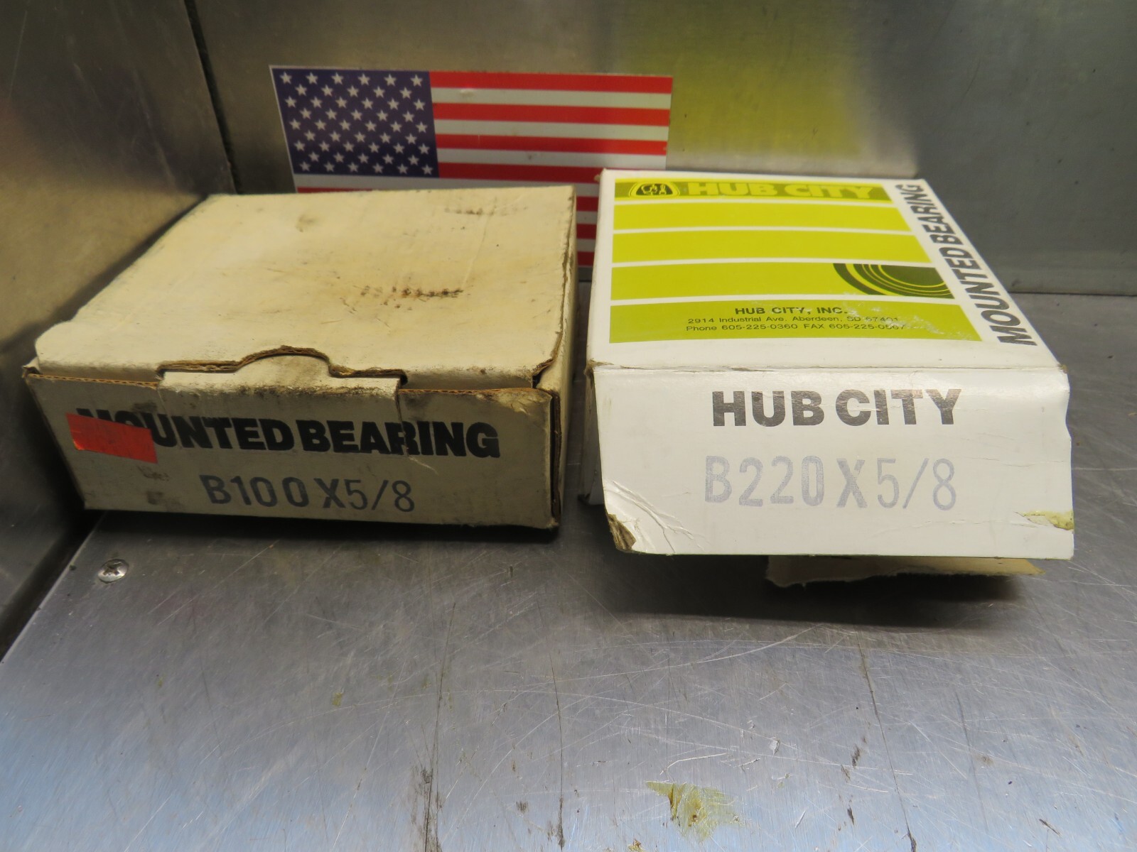 Hub City B220 x 5/8″ Bearing Insert w/ B100 x 5/8″