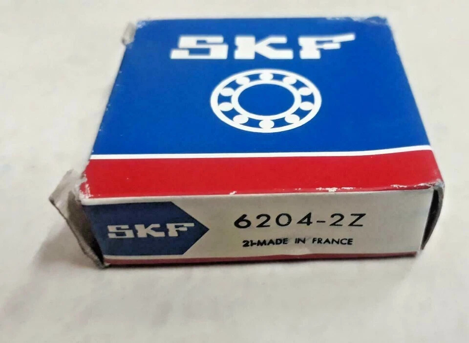 SKF 6204-2Z 6204ZZ 20X47X14MM Double Metal Seal Bearings NEW