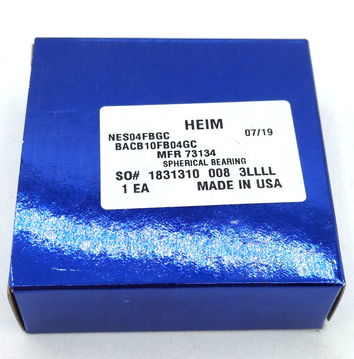 New RBC NES04FBGC Airframe Spherical Plain Bearing 1/4″x11/16″ HEIM BACB10FB04GC