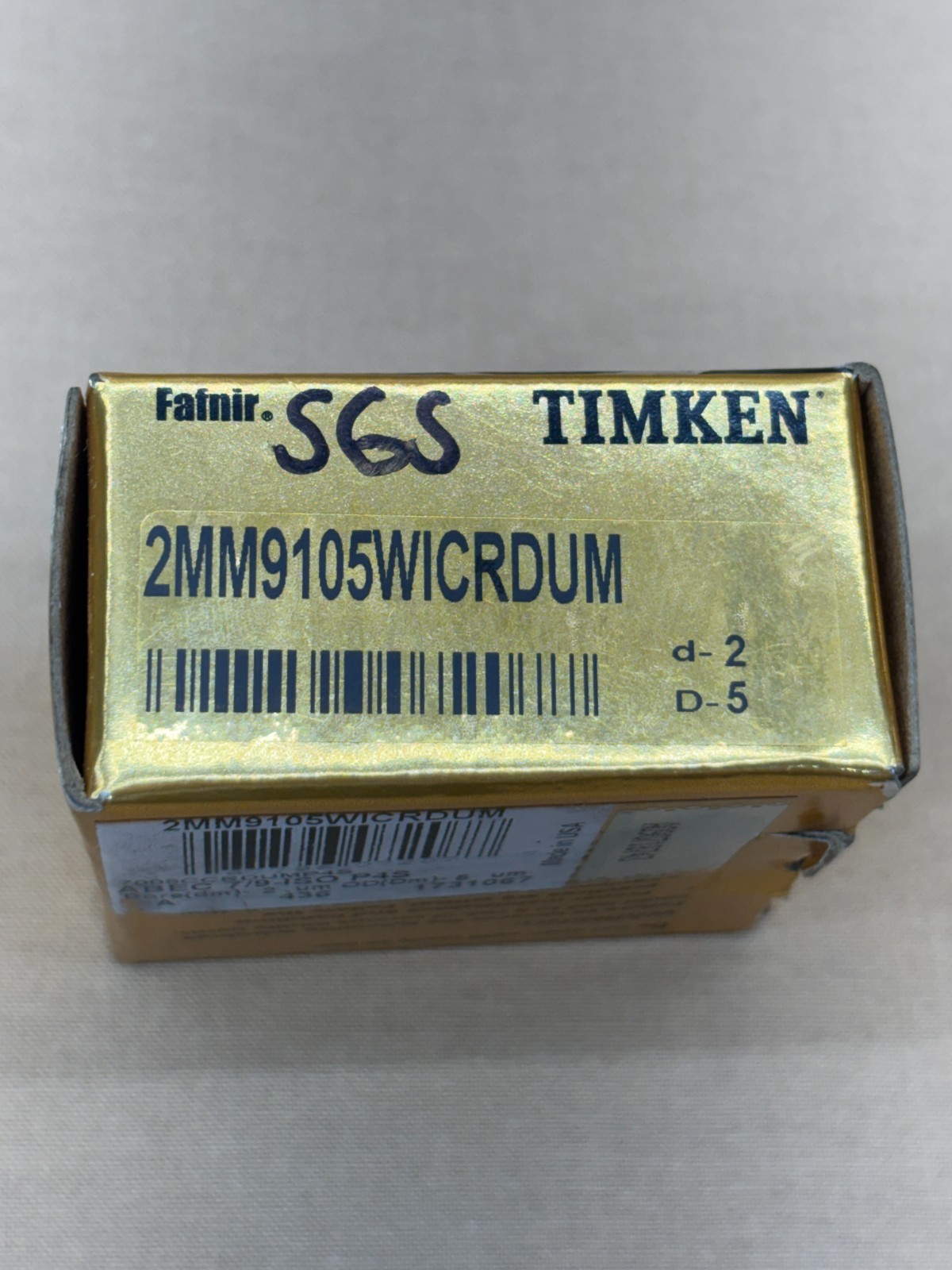 Timken 2MM9105WICRDUM Super Precision Bearings Spindle