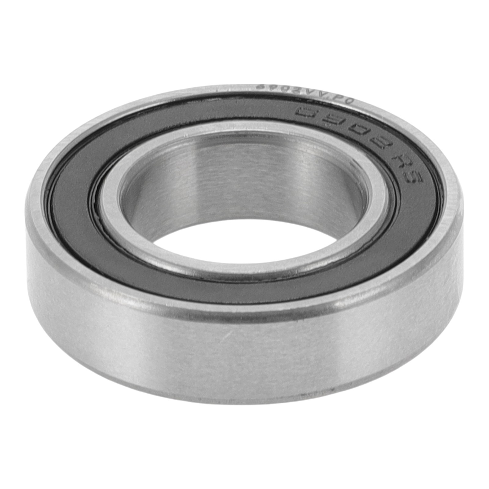 6902VV bearings 15x28x7mm 2pcs P0 double seal black silver