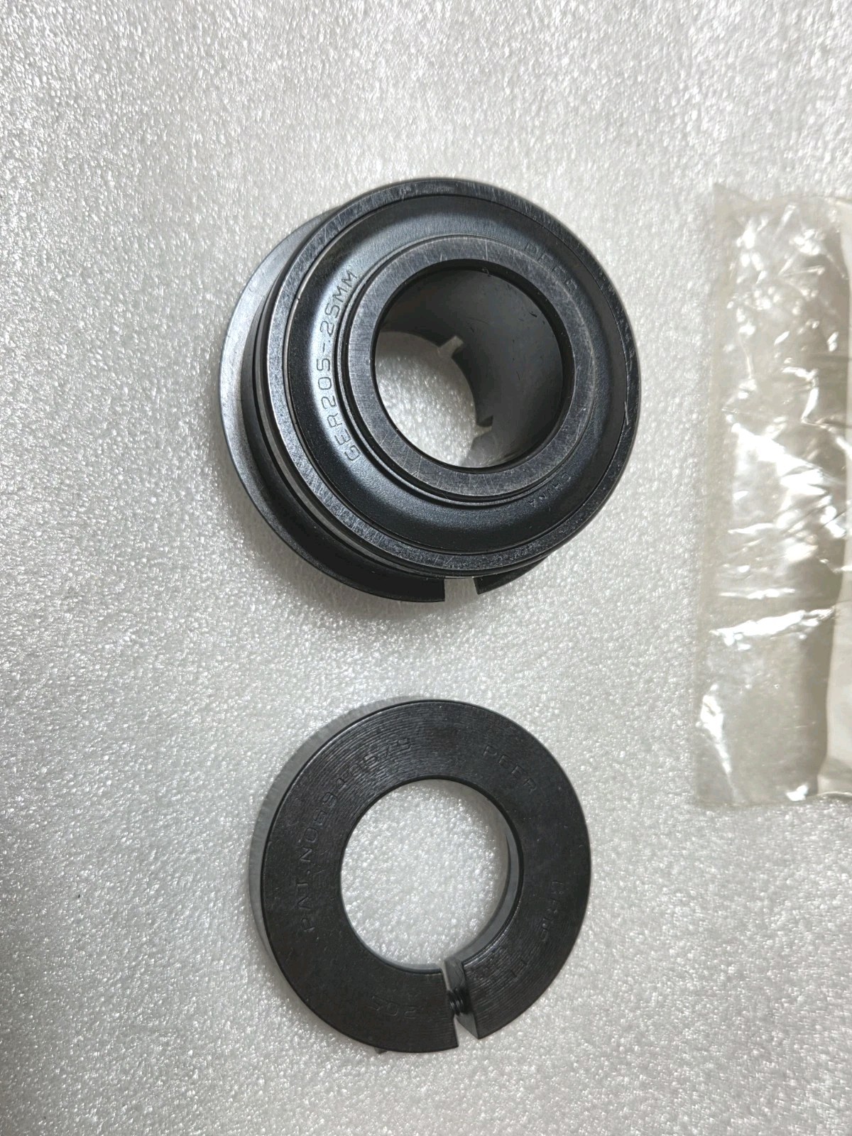 Peer GER205-25MM Insert Bearing – Bore ID 25mm., OD. 2.0472in.,Width 1.358in.