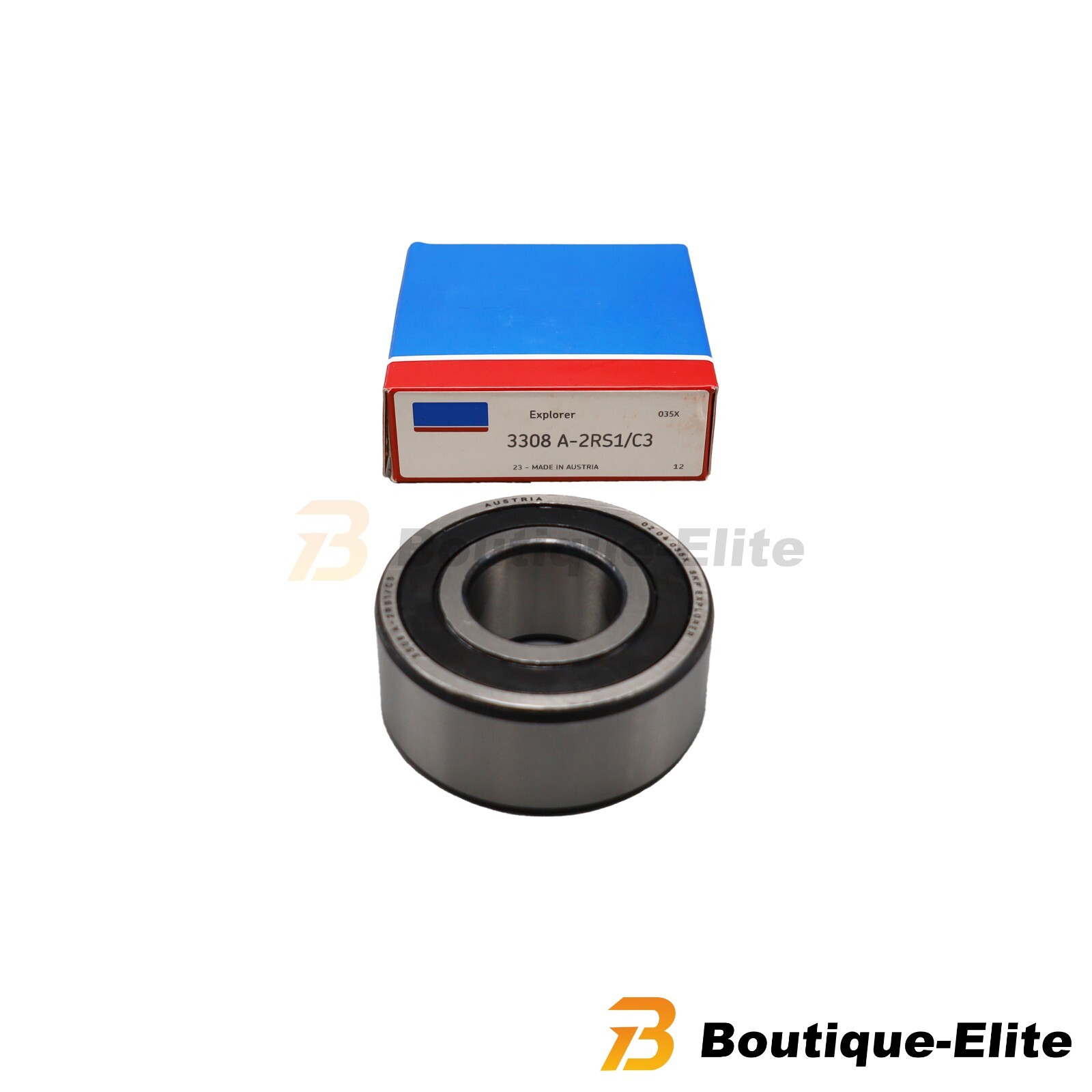 1x Double Row Angular Contact Ball Bearing for SKF 3308 A 2RS1/C3 40x90x36.5mm