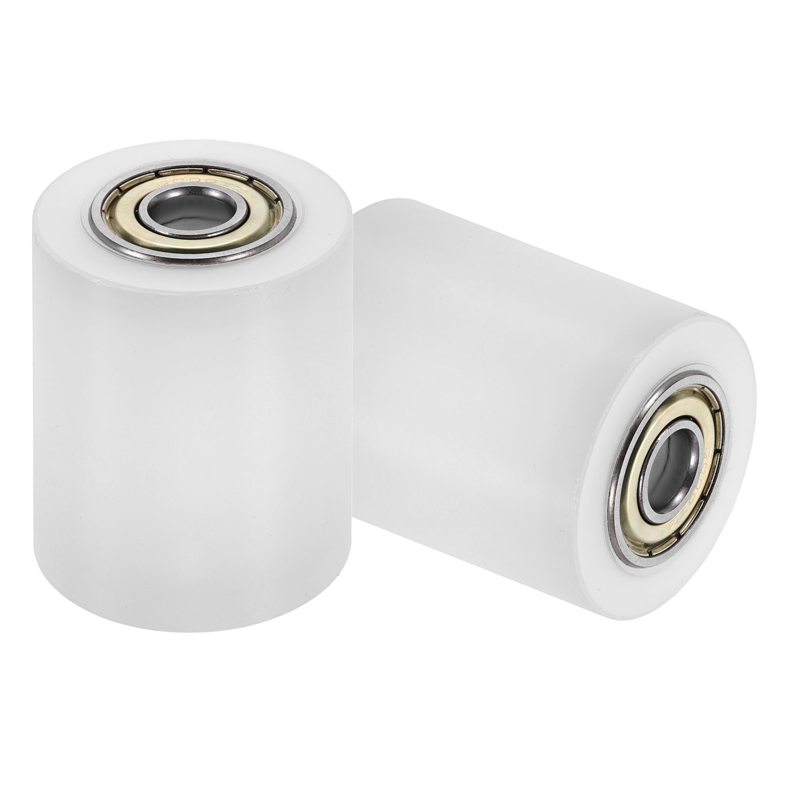 2Pcs Plastic Roller Wheel with Bearings, 3/8″x1-37/64″x1-15/16″ Bearing Pulley