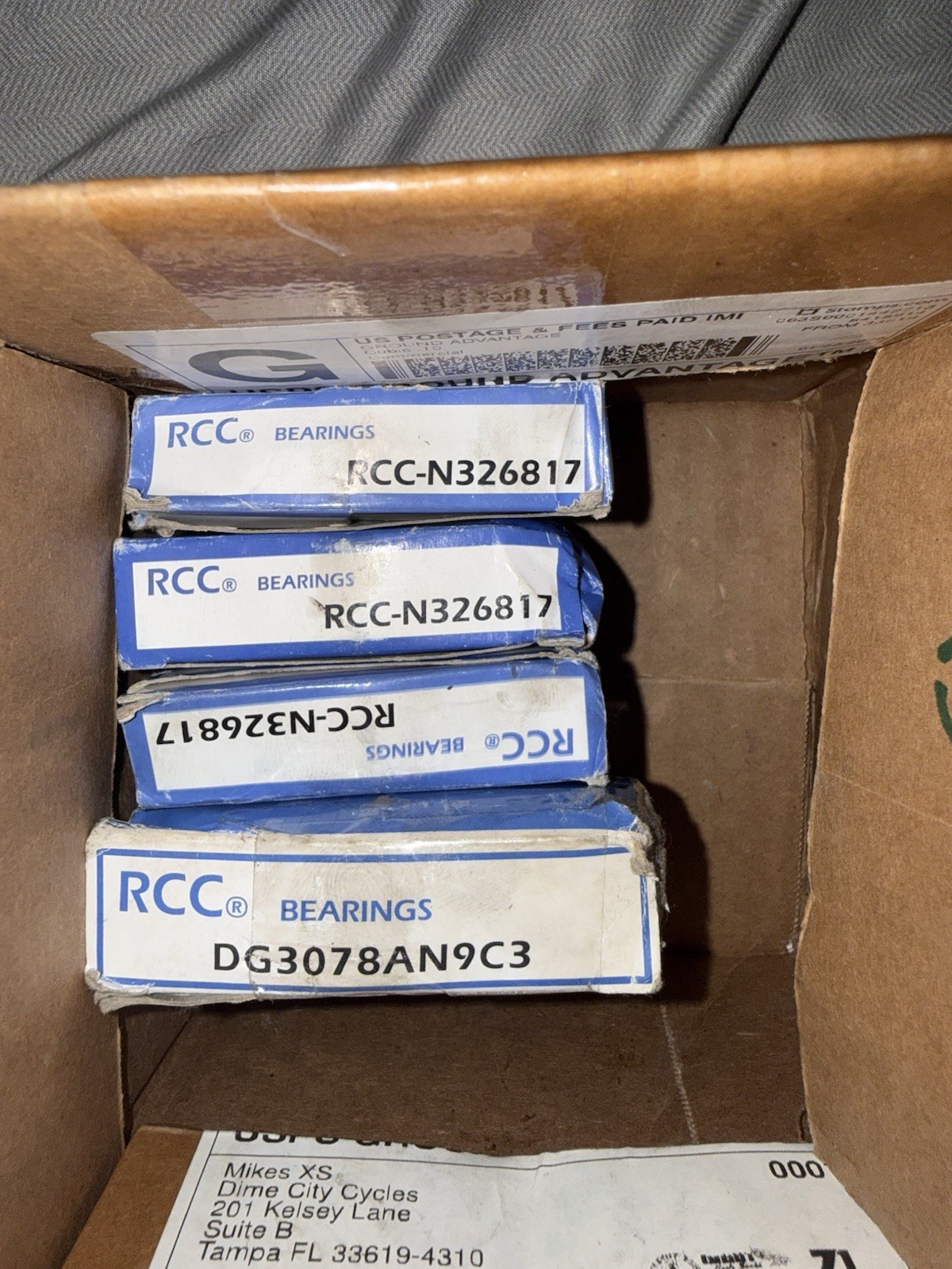 New MikesXS Yamaha XS650 Crankshaft Main Bearings Set (Set of 4) – RCC Brand