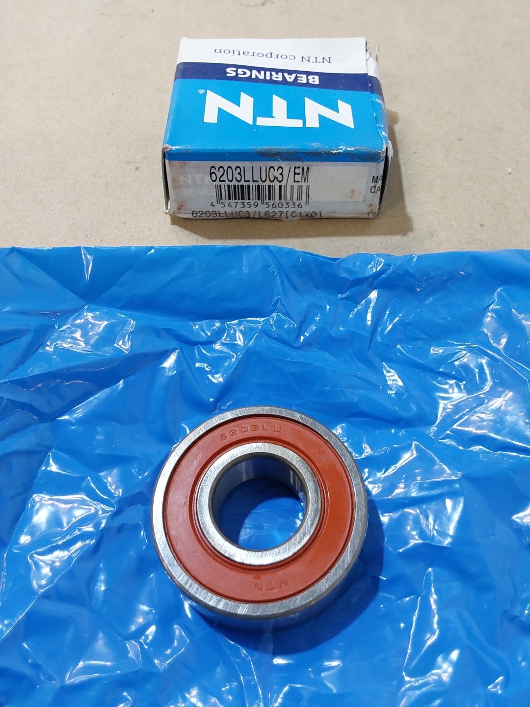 NTN 6203LLUC3/EM Single Row Deep Grove Radial Ball NOS