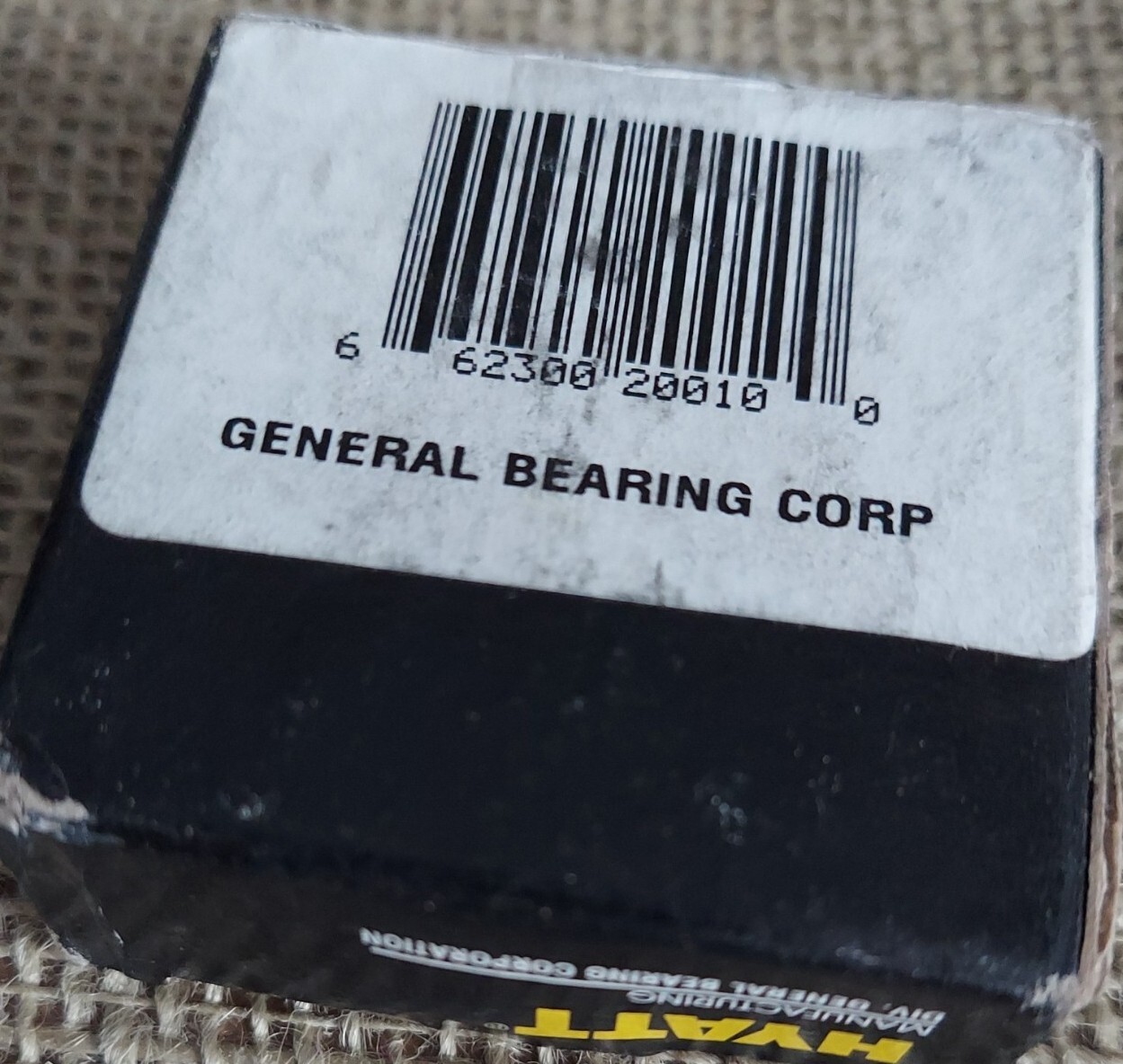 HYATT General Bearing Corp. L44643/610 Bearing Cone and Ring Set