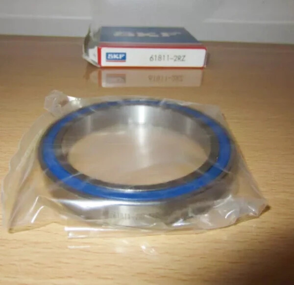 NEW SKF 61811-2RZ single row deep groove ball bearing 1PCS #DC