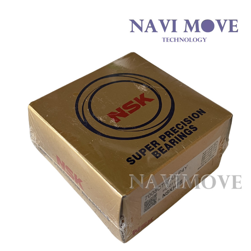 (Set of 2) New For NSK 7008CTRDULP4Y Abec-7 Super Precision Spindle Bearings USA