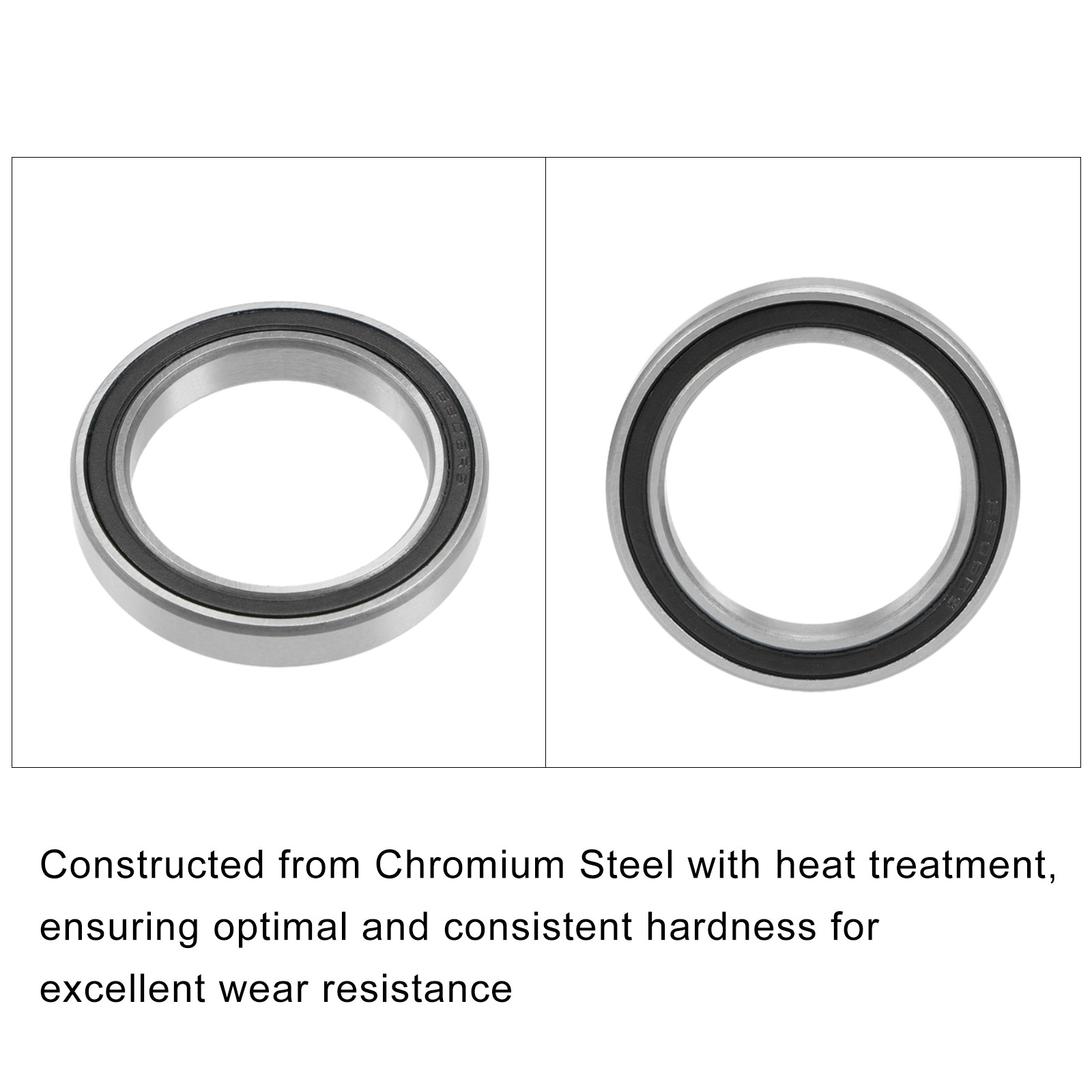 Deep Groove Ball Bearing 6806-2RS 30x42x7mm 1Pcs Chromium Steel Double Sealed