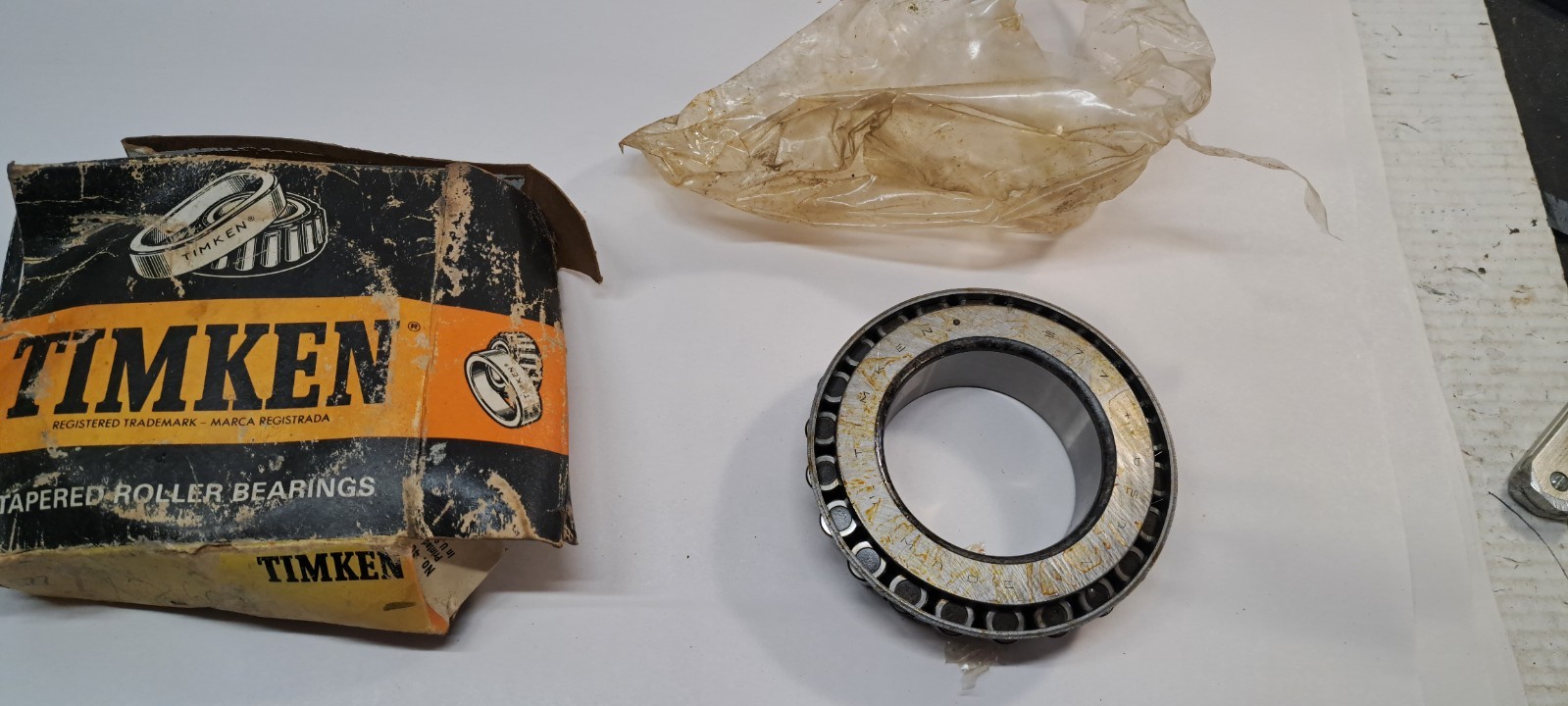 Timken 577 Tapered roller bearing cone NOS, Made In USA!!! ( 31701)