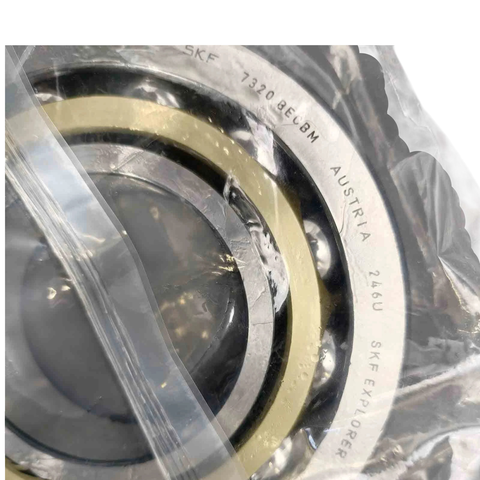 New Angular Contact Ball Bearing for SKF 7320 BECBM 100x215x47mm US