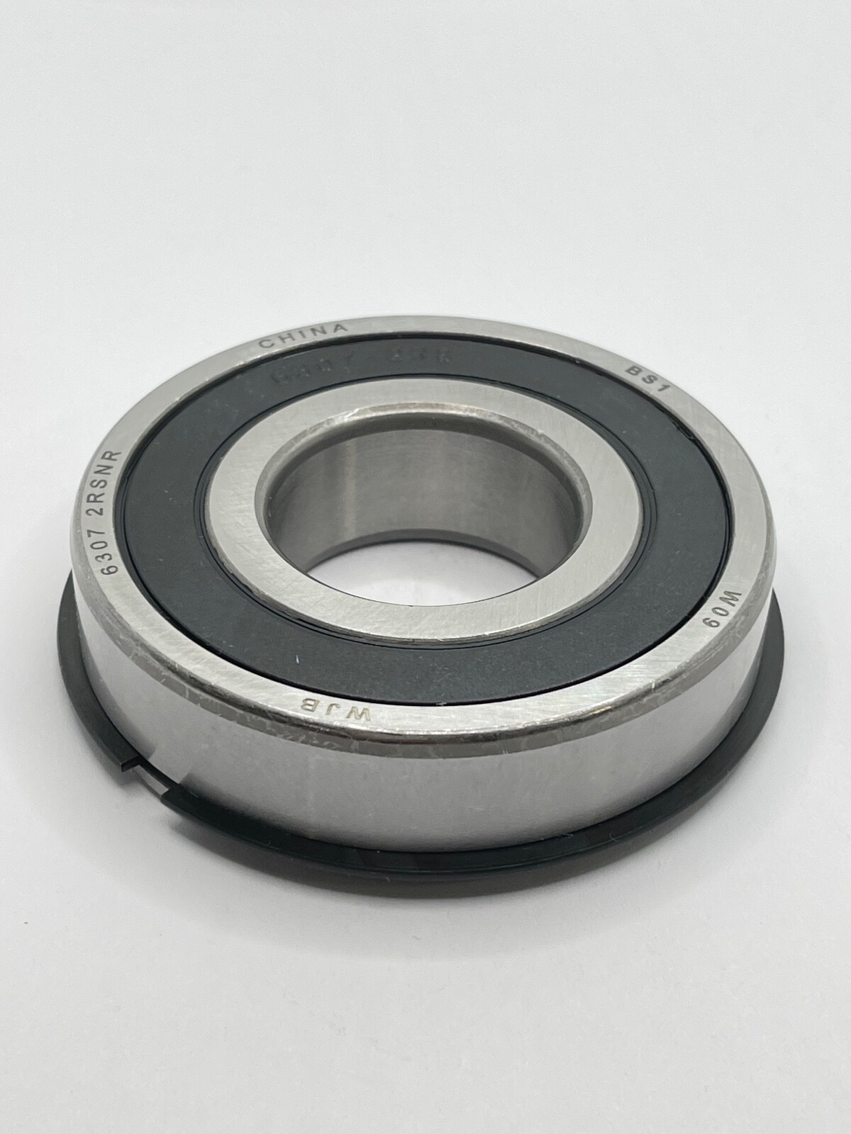 WJB 6307-2RS-NR W/ Snap Ring 6307-NR-2RS ball bearings 6307-RS NR By Premium Brg