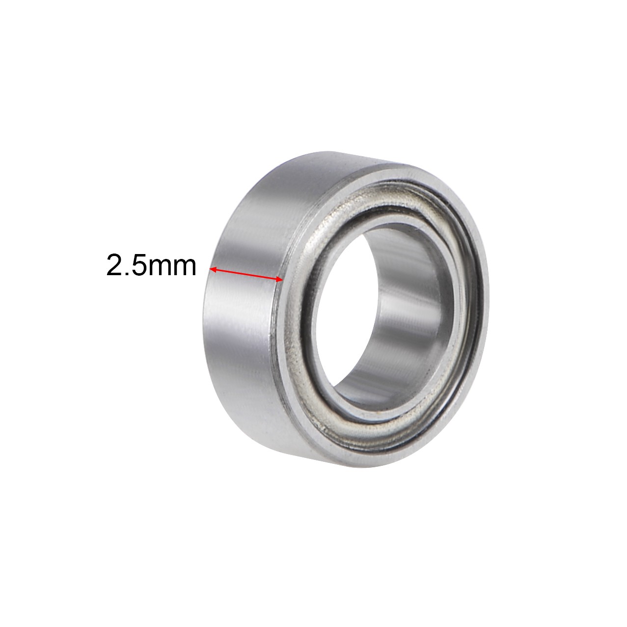 MR74ZZ Ball Bearing 4x7x2.5mm Double Shielded ABEC-3 Bearings 5pcs