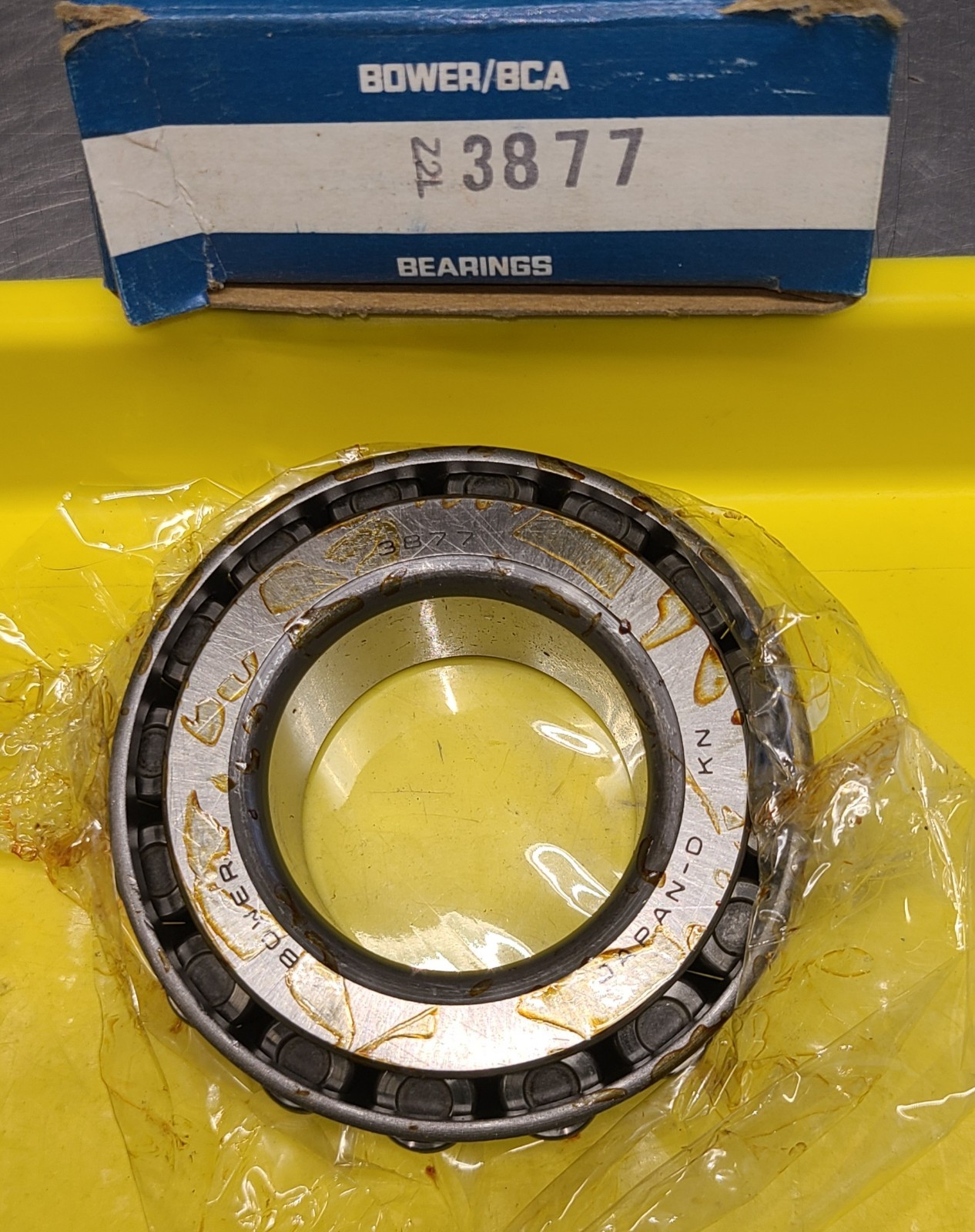 Bower/BCA 3877 Tapered Roller Bearing Cone, 1.625″ Bore, 1.1875″ Width