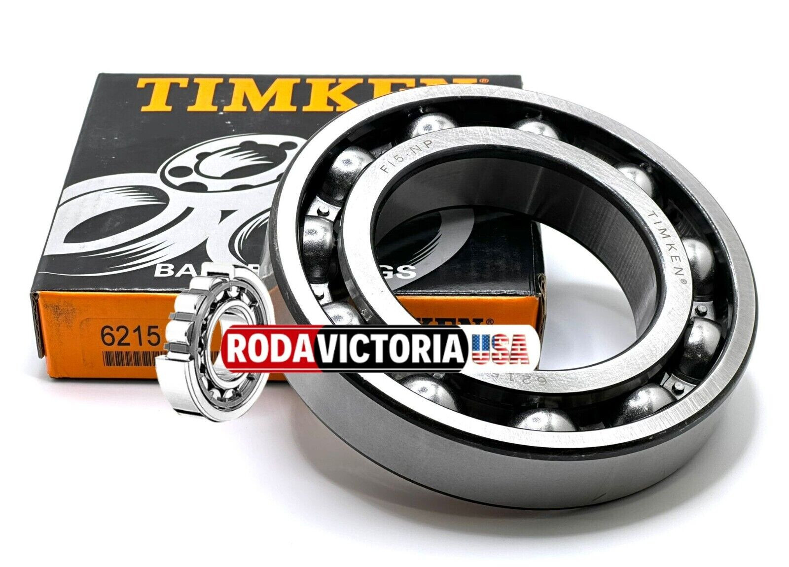 TIMKEN 6215 C3 DEEP GROOVE BALL BEARING, OPEN TYPE, NO SEALS 75x130x25mm