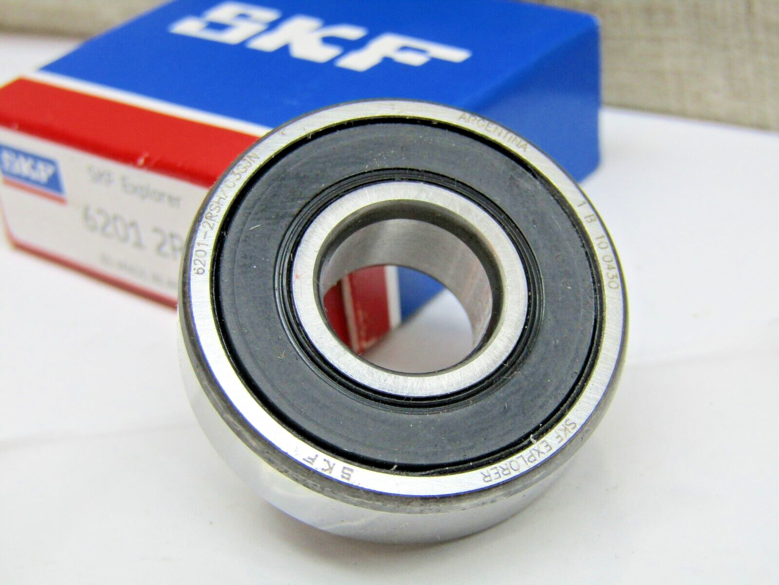 SKF 6201-2RS JEM 12mm X 32mm X 10mm Sealed Bearing