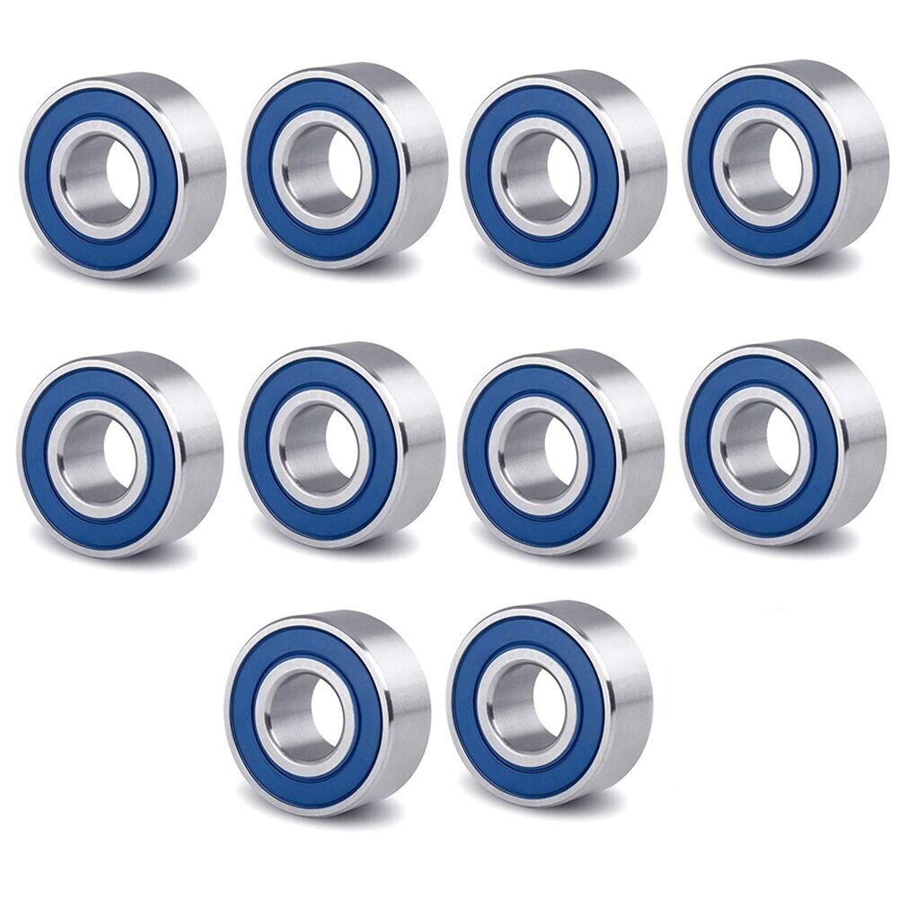 10-Packs 5201-2RS Double Row Angular Contact Ball Bearing 12mmX32mmX15.9mm