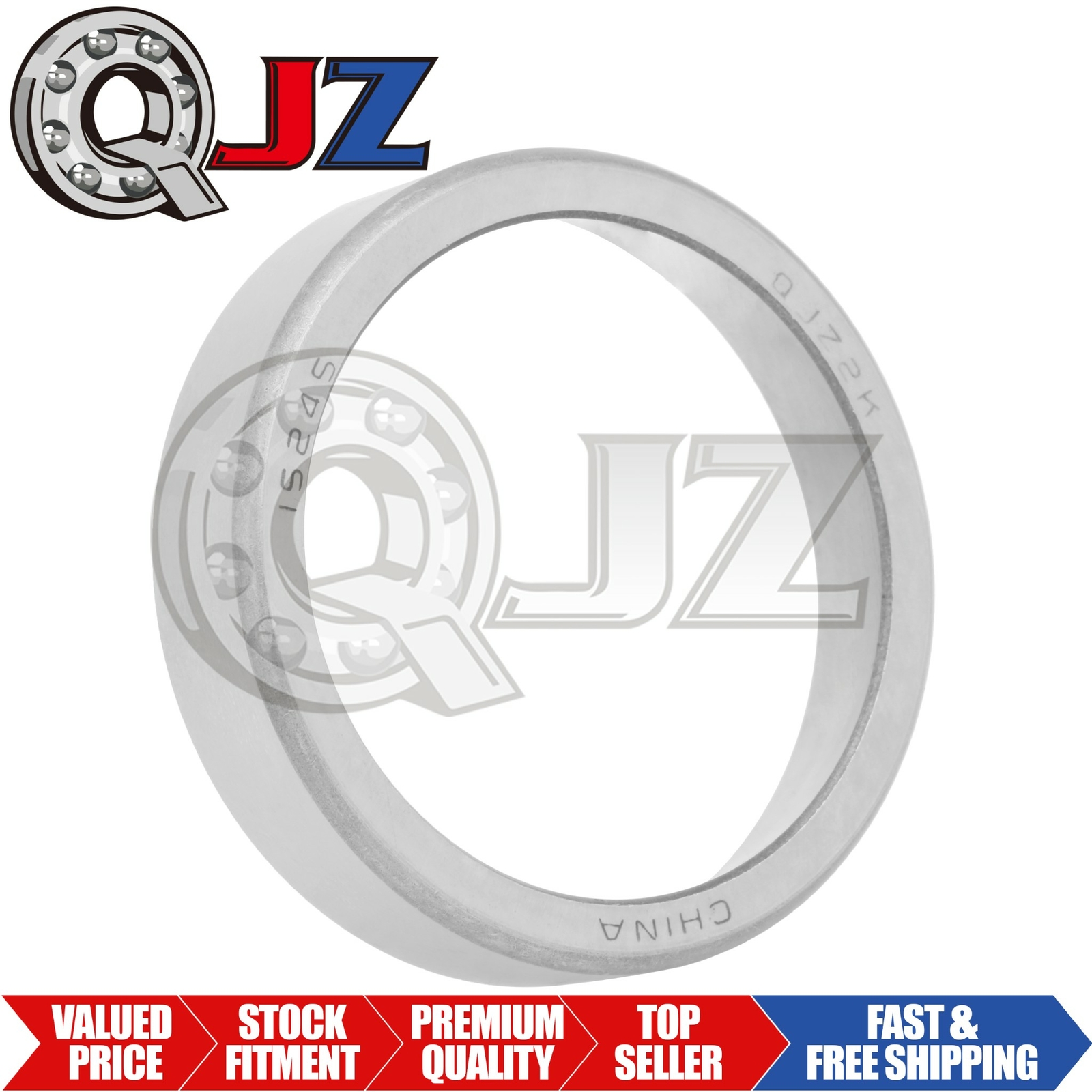 [1-Pack] 15245 Tapered Roller Bearing Cup 2.4409″ (Outer) x 0.5625″ (Width)
