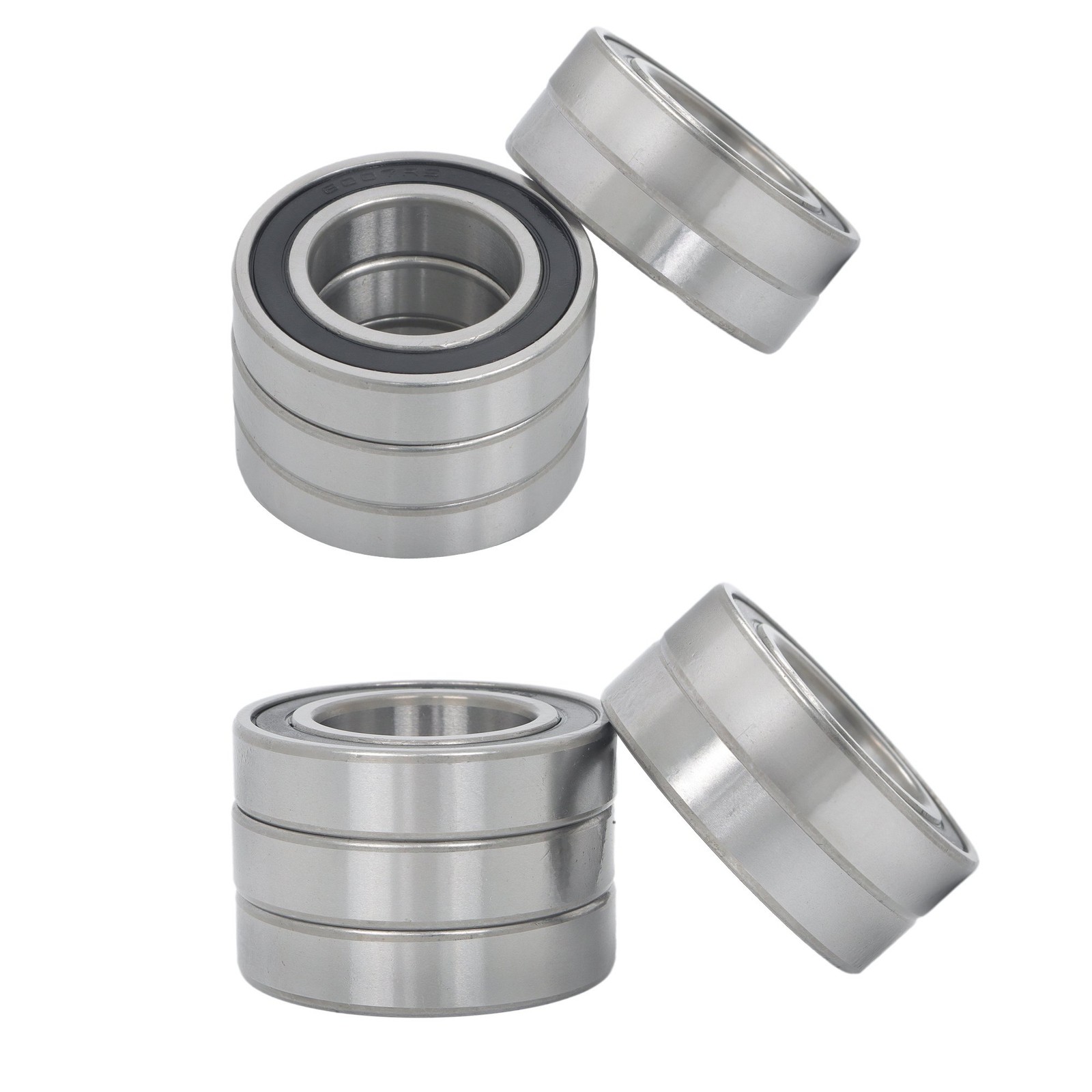 10 Pack 6007-2RS Ball Bearings 35x62x14mm Double Rubber Sealed