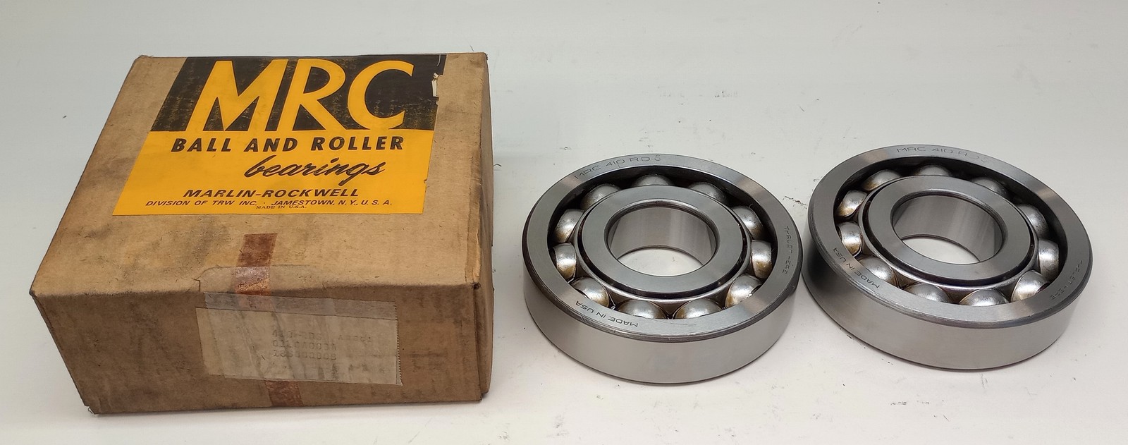 MRC 410 RDS Ball Bearing Set 50mm ID X 130mm OD X 31mm W 410RDS