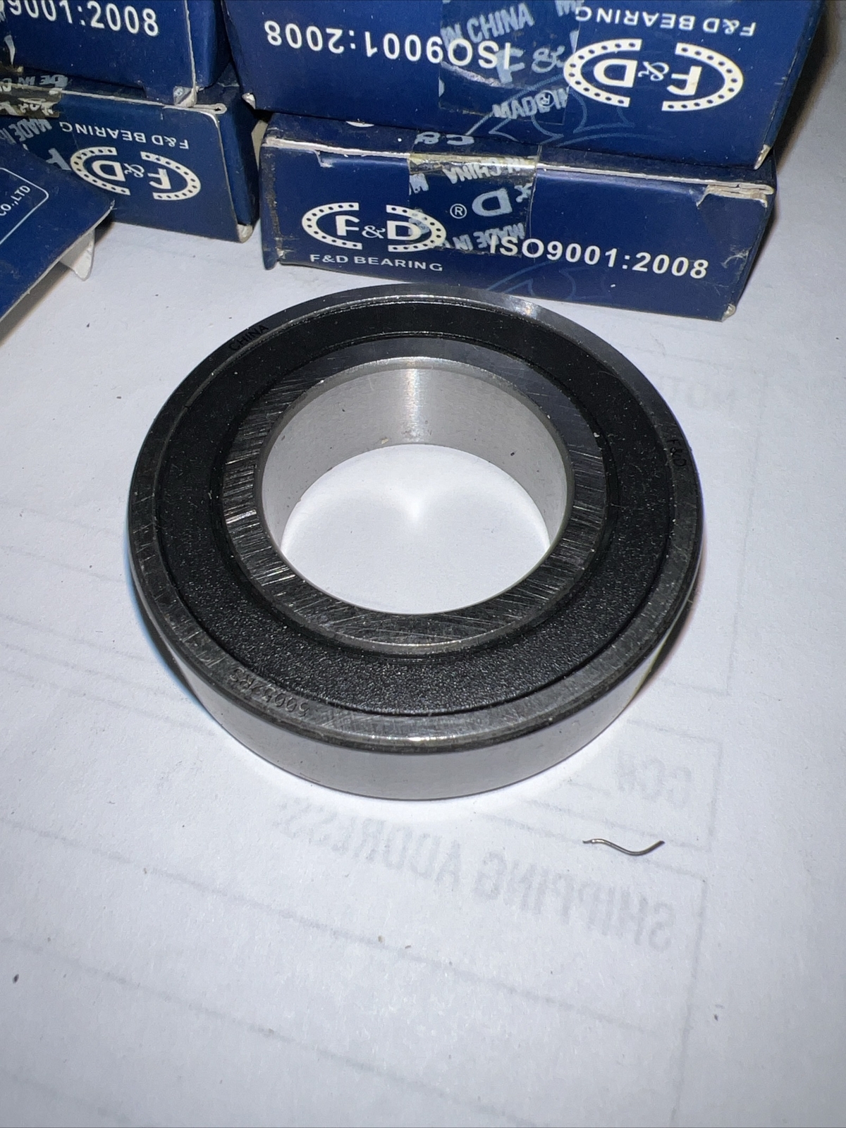 (8) 6005-2RS Eight Two Side Rubber Seal Ball Bearing 25x47x12 6005 2RS 6005RS