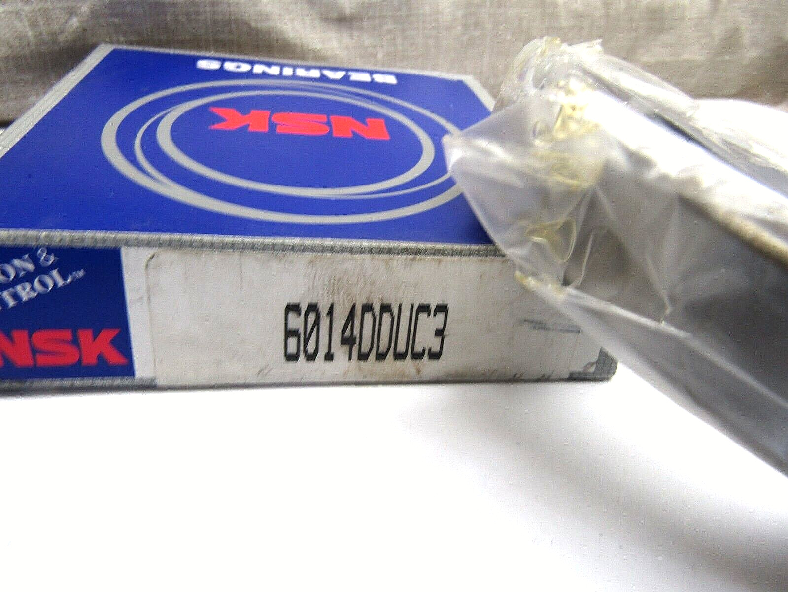 NSK Japan 6014DDU C3 70mm X 110mm X 20mm Sealed Bearing 6014-2RS