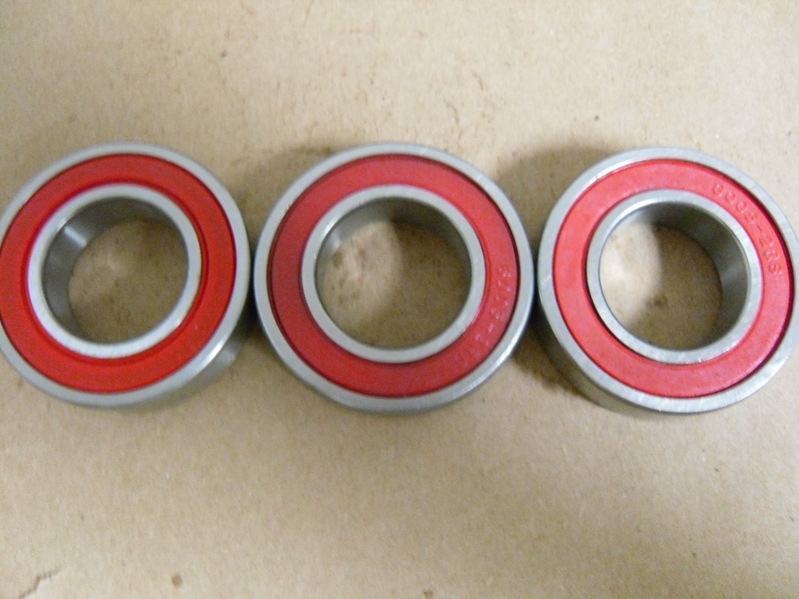 (Qty 3) 6005-2RS BALL BEARING