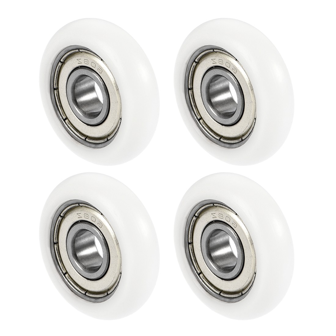 4pcs 8x30x8.5mm Ball Bearing Machine Guide Pulley Roller Double Shielded GCr15