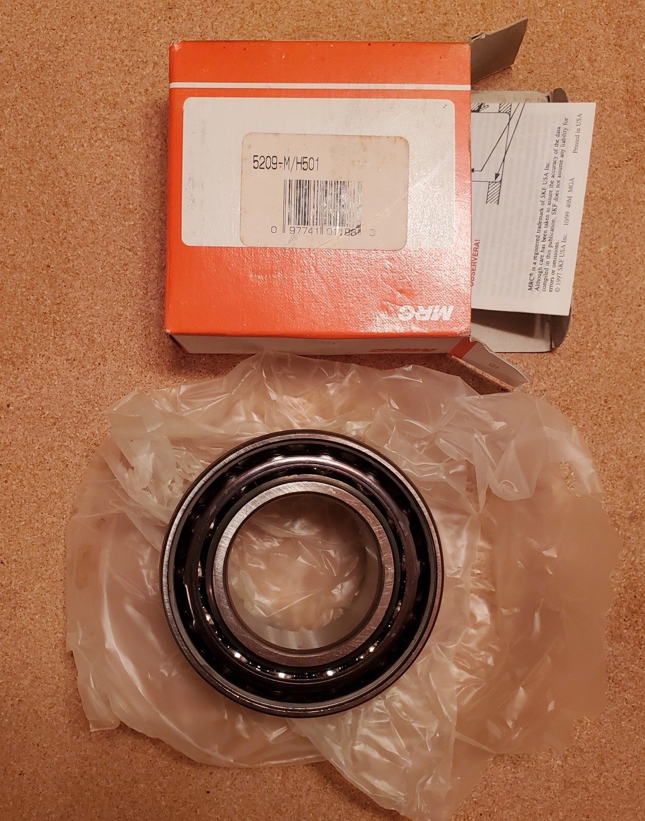 MRC 5209M H501 Ball Roller Bearing Made in USA – NEW in Box & Ships FREE
