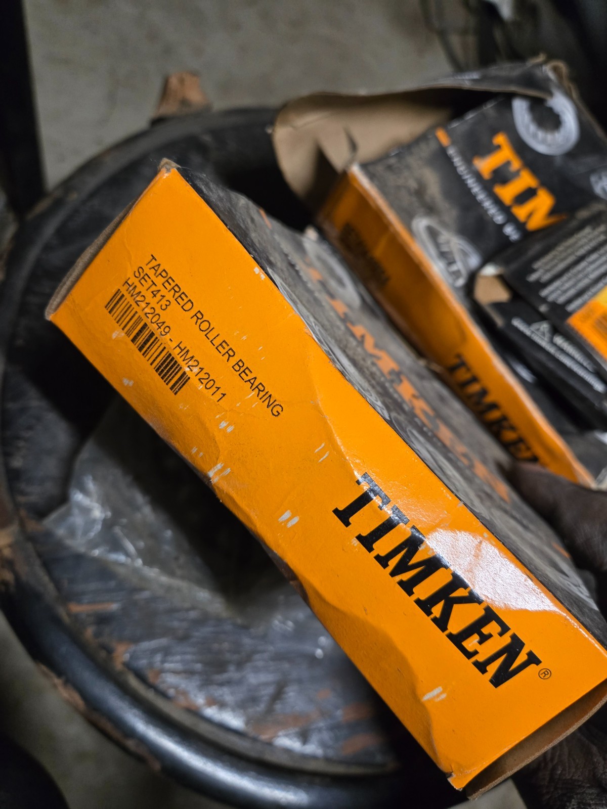 Timken SET413 Tapered Roller Bearing Set HM212011 HM212049 Made in USA