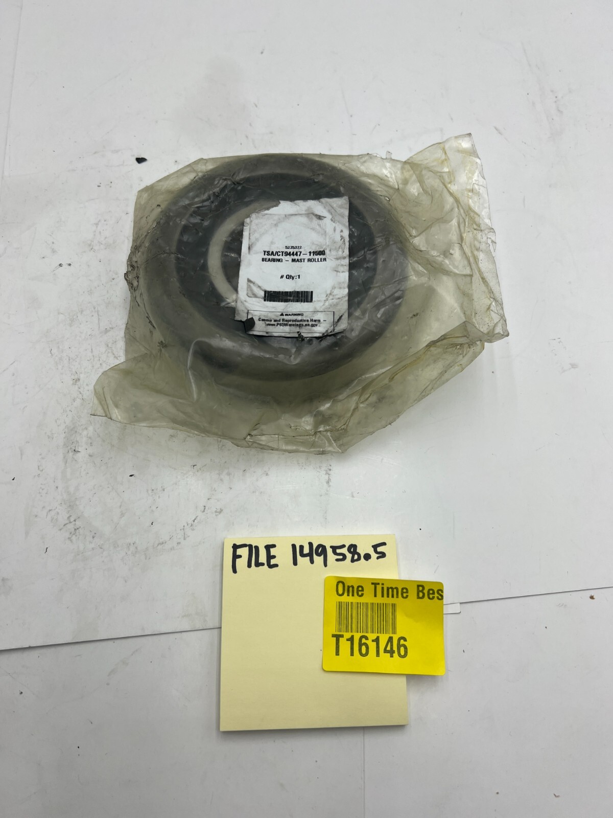 TSA/CT94447-11500 Mast Roller Bearing Black Silver For Caterpillar Mitsubishi