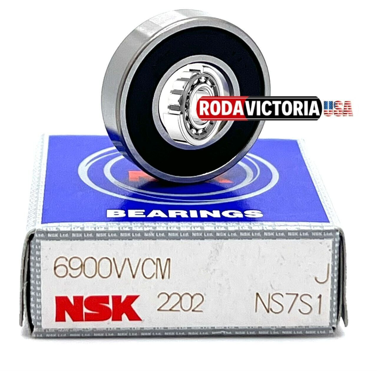 NSK 6900 VV CM Bearing Japan 10x22x6mm Ball Bearing 6900-2RS 61900-2RS