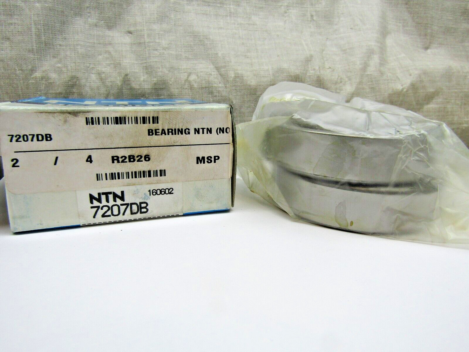 NTN 7207DB 35mm x 72mm x 17mm Set of 2 Angular Contact Bearing
