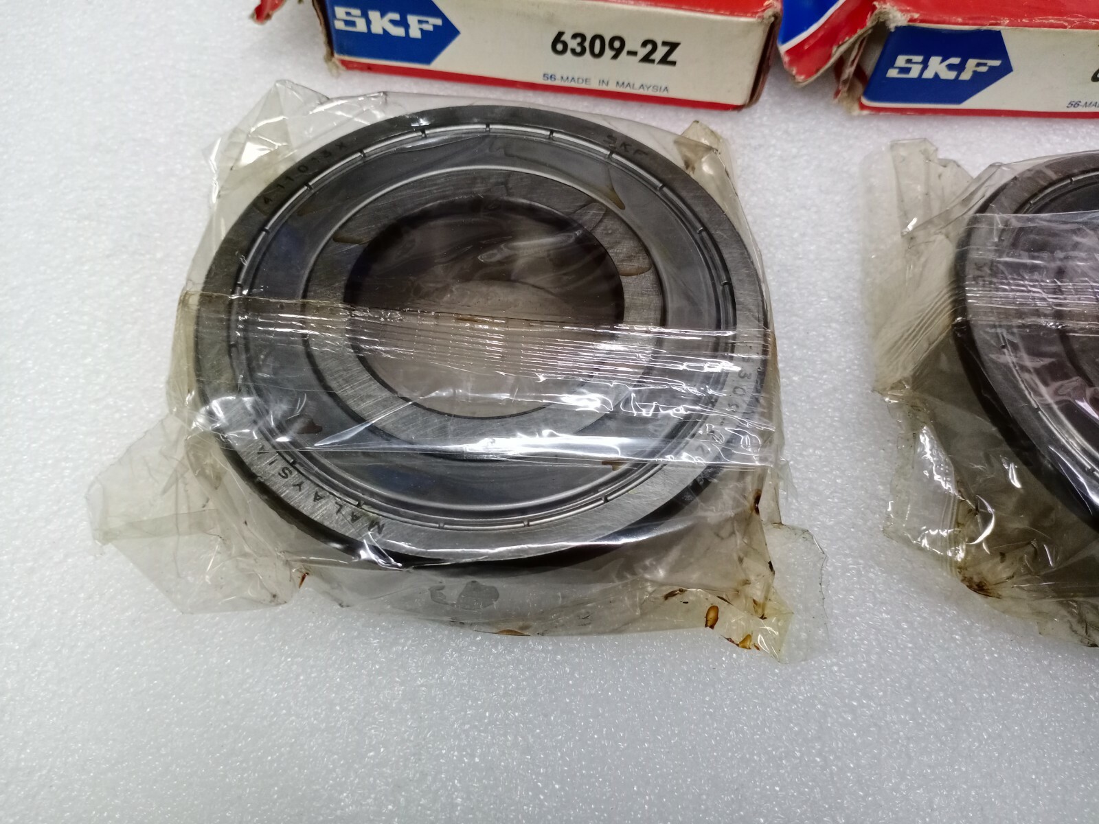 6309 ZZ SKF MALAYSIA Deep Groove Ball Bearing Double Metal Shields 45x100x25 MM