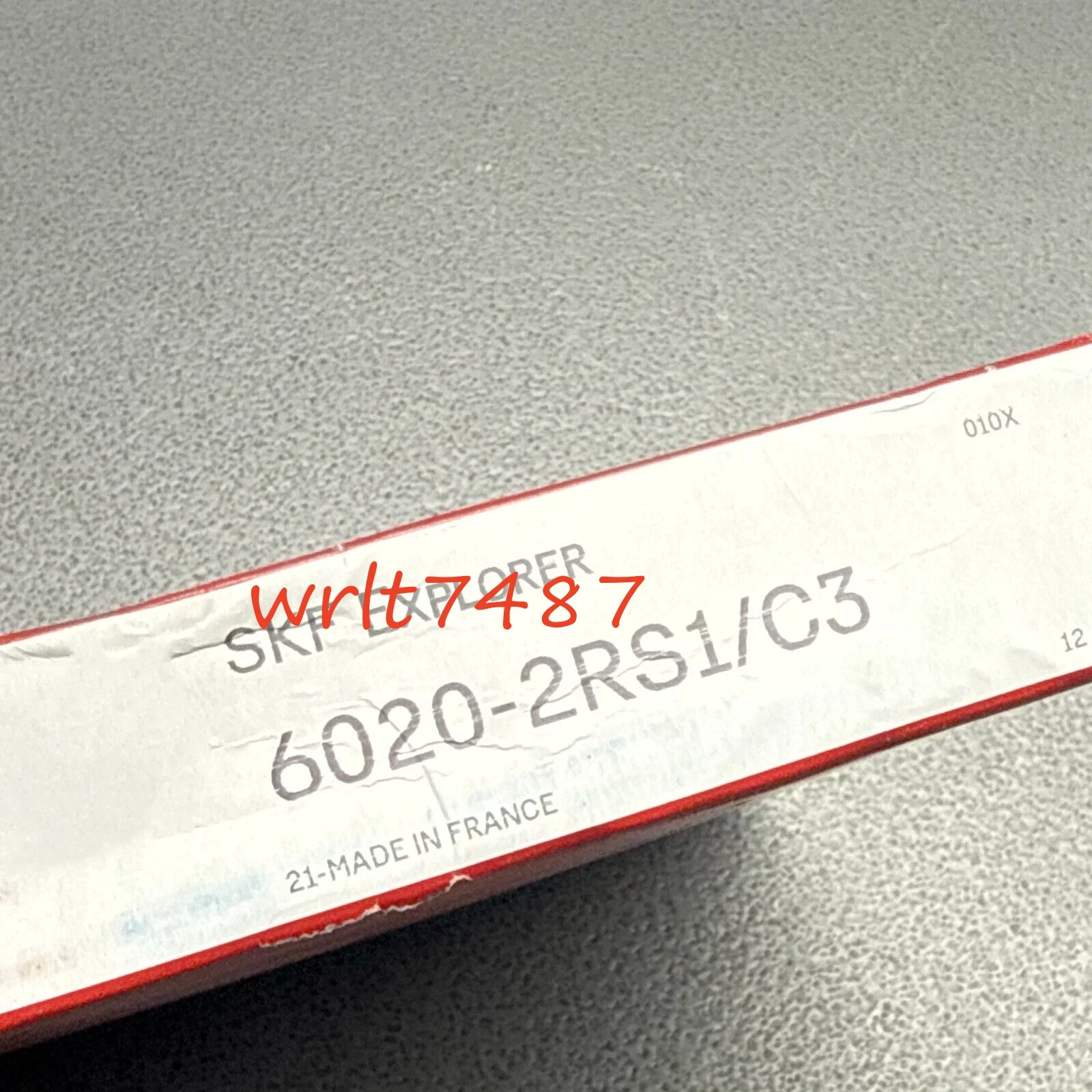 1PC SKF 6020-2RS1/C3 single row deep groove ball bearing