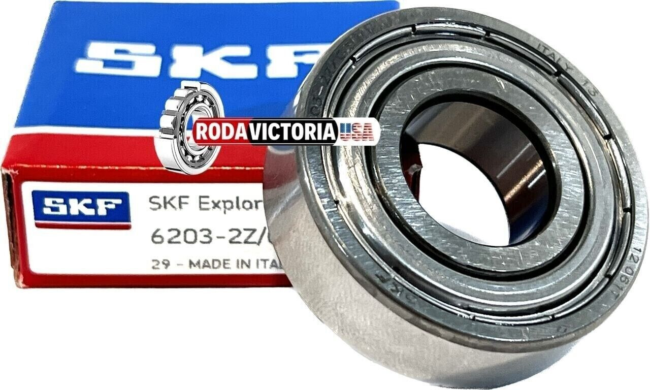 SKF QTY.100 6203 ZZC3 DEEP GROOVE BALL BEARING 17x40x12mm 6203 2Z/C3