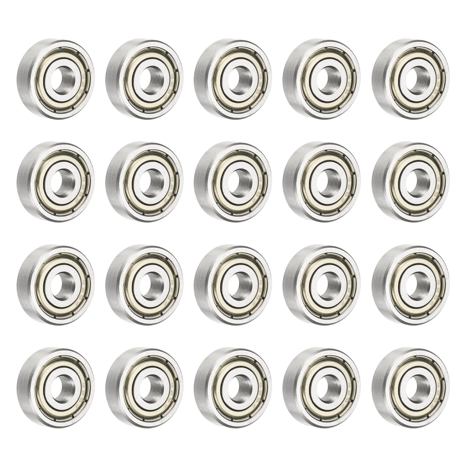 20Pcs 5x16x5mm 625ZZ Deep Groove Ball Bearings Steel Double Shield Bearing