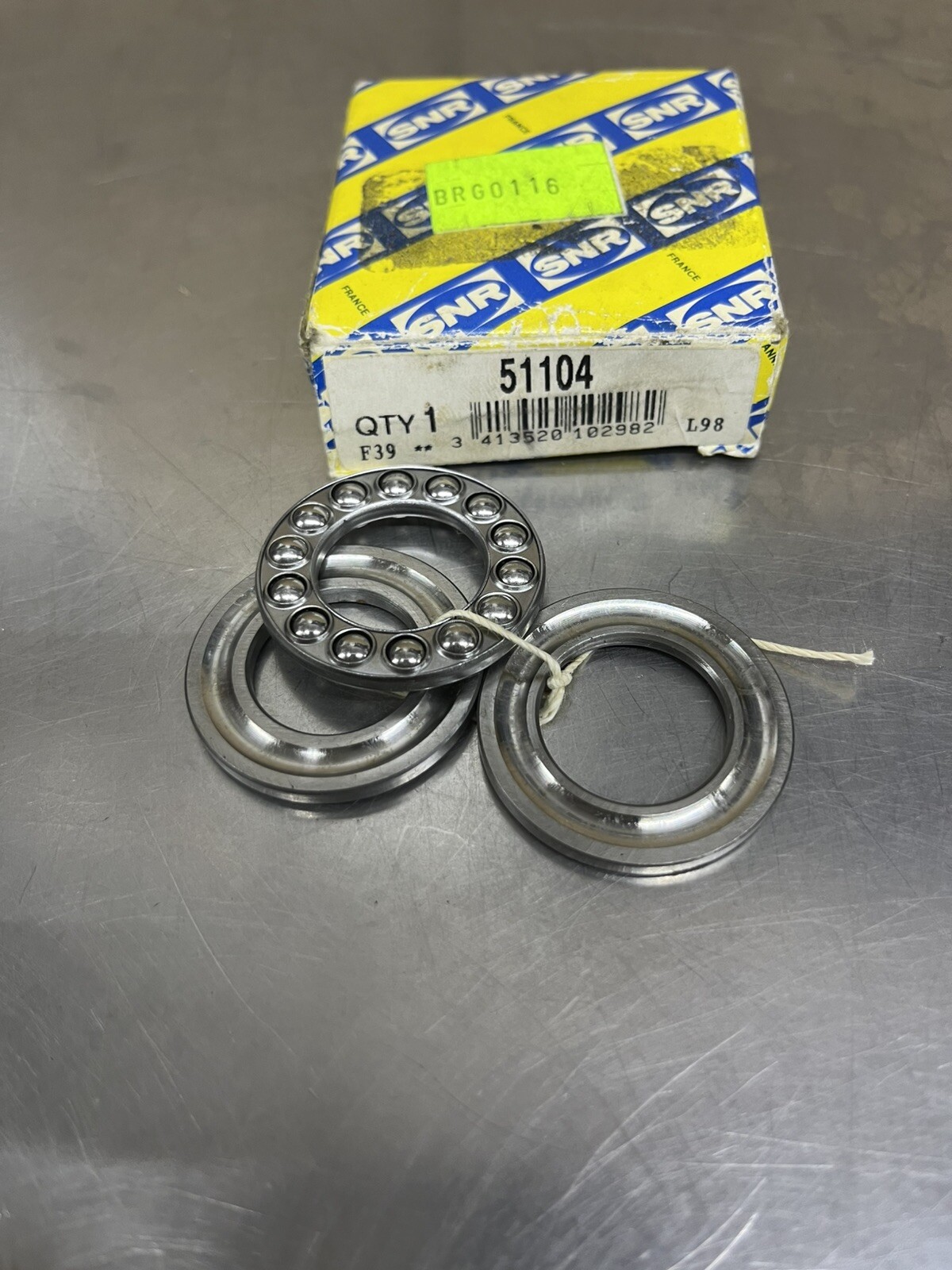 SNR 51104 Thrust Ball Bearing 35 MM OD 20 MM ID 10 MM Width