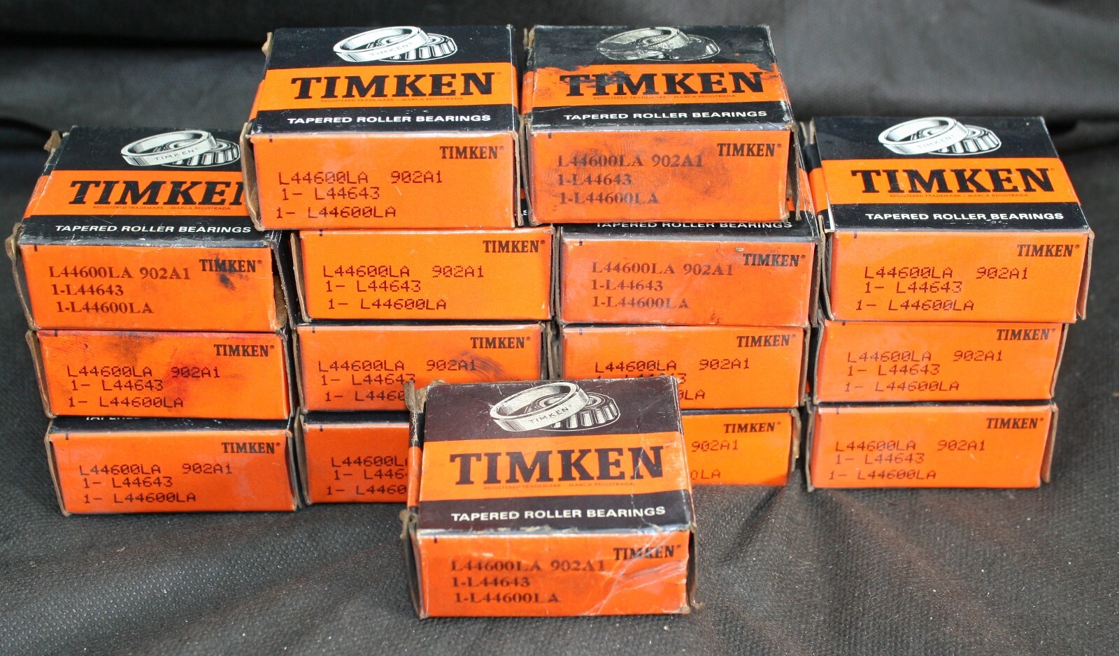 One Timken L44600LA-902A1 Tapered Roller Bearing Cone 1-3/8″ ID USA NEW