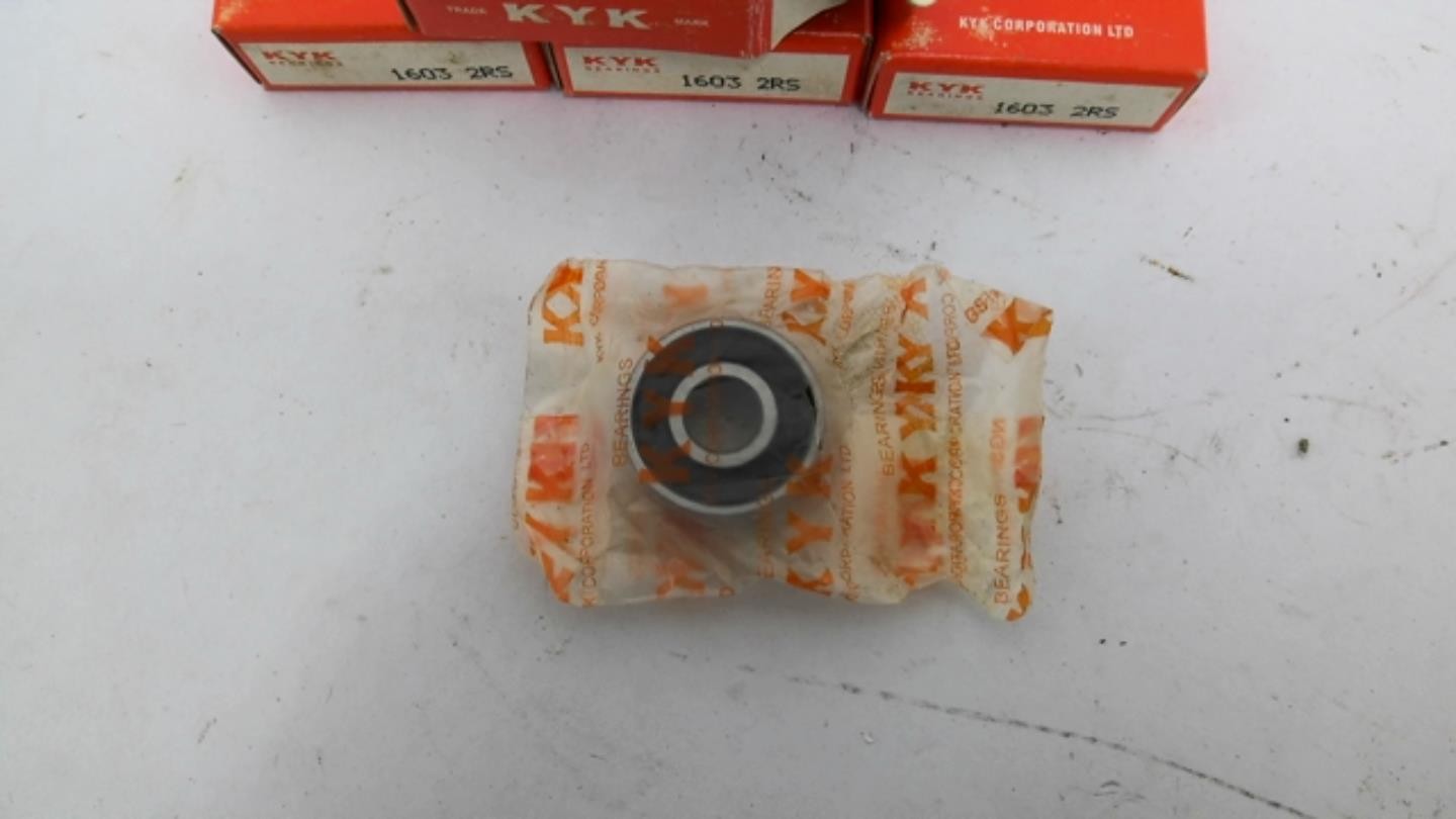 KYK 1603 2RS Bearing Lot of 4