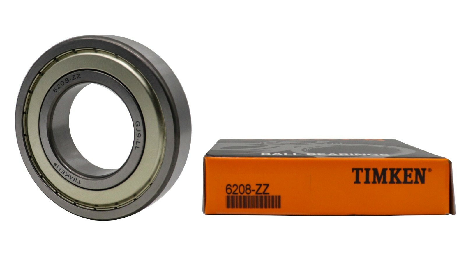 USA TIMKEN 6208-ZZ 40X80X18MM Double Metal Seal Deep Groove Ball Bearings