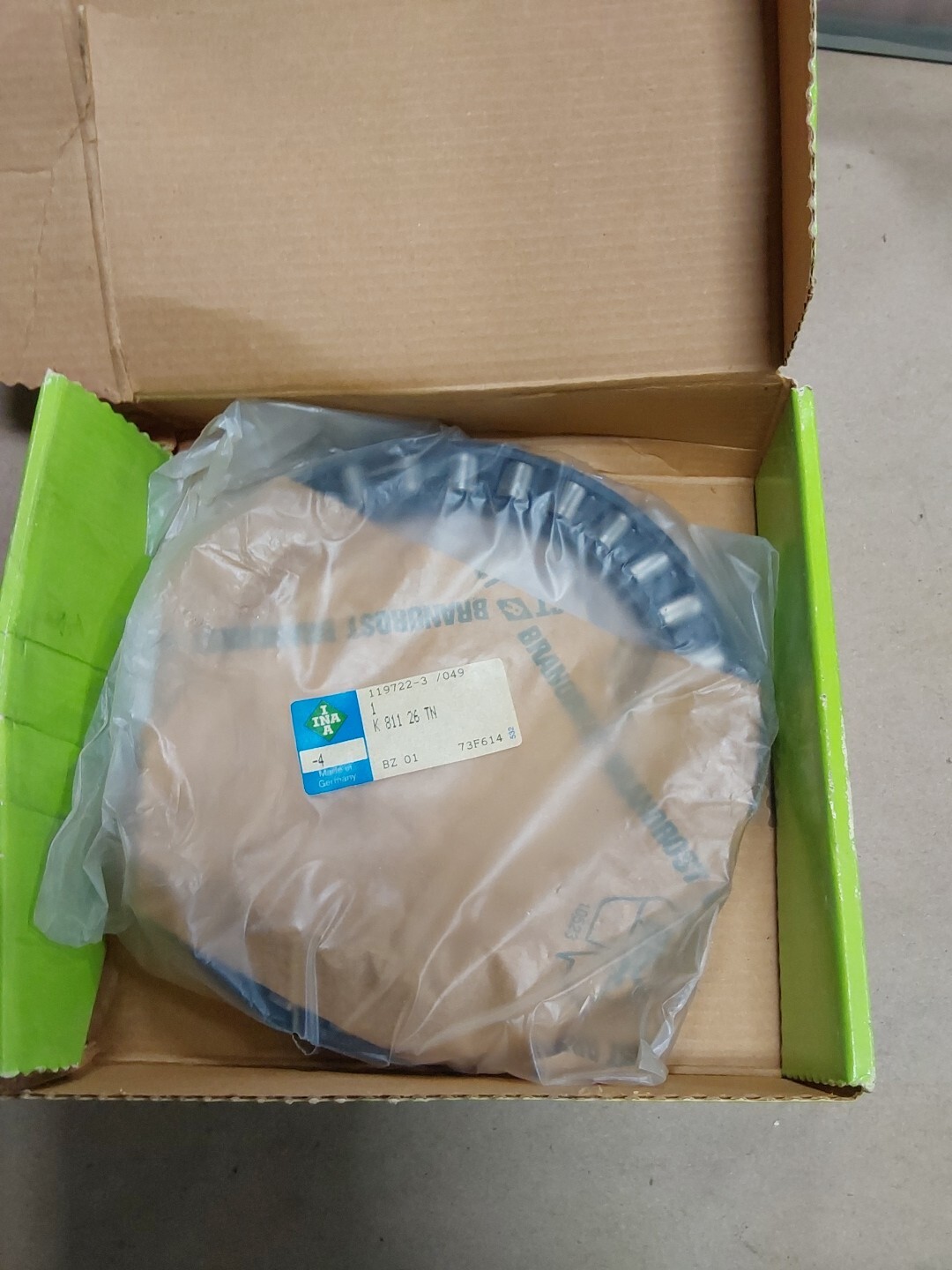 INA Axial-Cylindrical Roller Bearing K81126 TN F35
