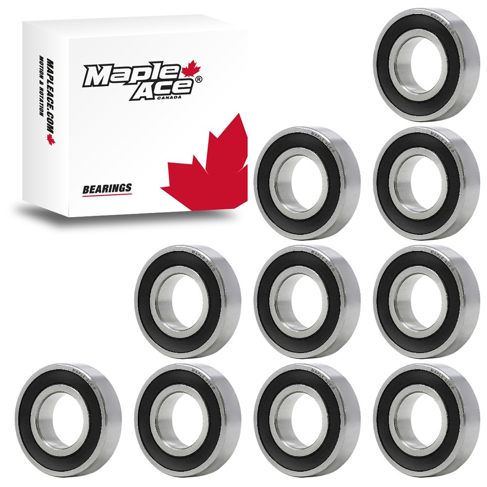 1615-2RS Ball Bearing 7/16″ x 1-1/8″ x 3/8″ 1615 2RS Rubber Sealed (Qty 10)