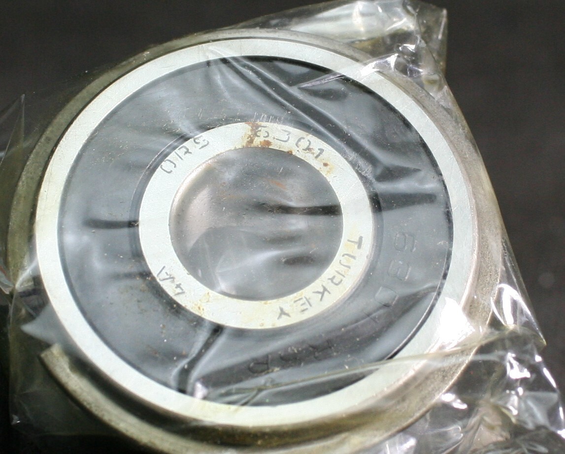 One (1) ORS 6301 2RS NR C3 G93 Deep Groove Ball Bearing 12mm ID Turkey NEW