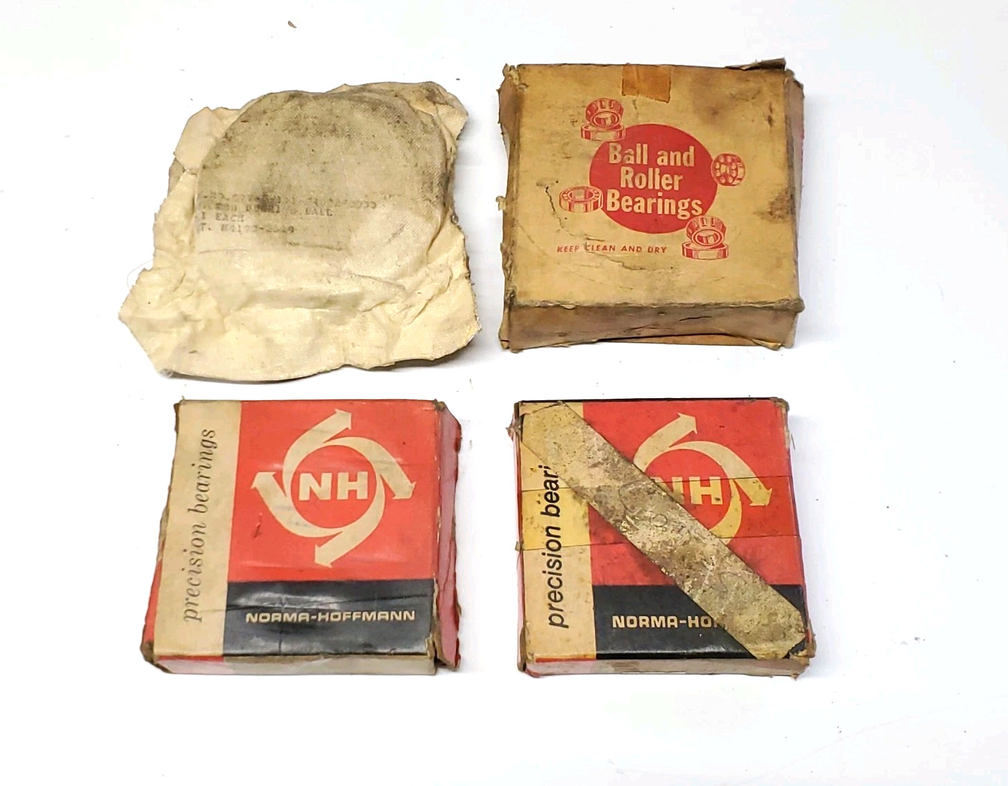 LOT OF 4 PCS Norma Hoffman 208 Ball Bearing NOS USA