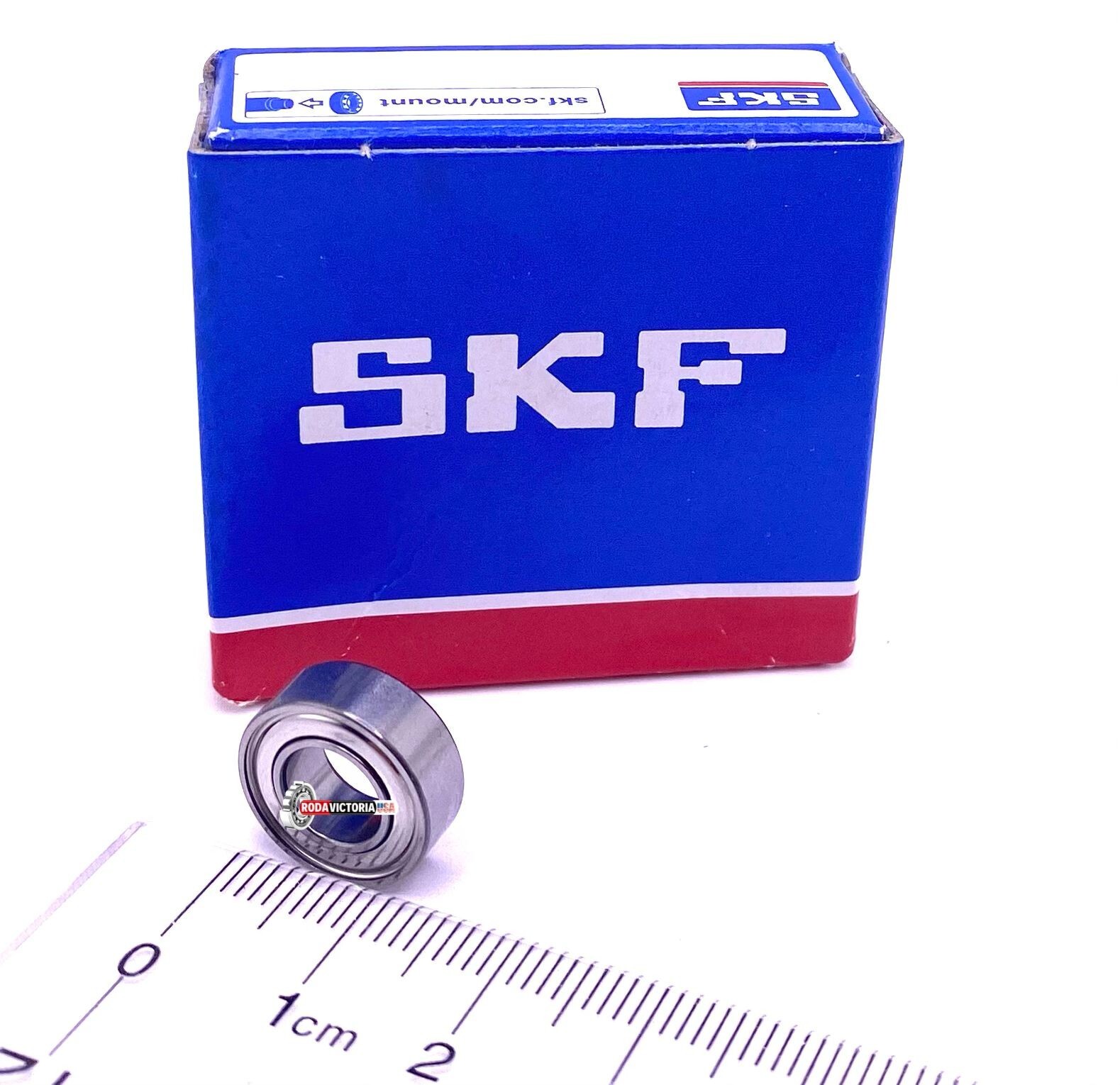 SKF Japan 628/7 ZZ Deep Groove Ball Bearing, Metal Shielded 7x14x5 mm