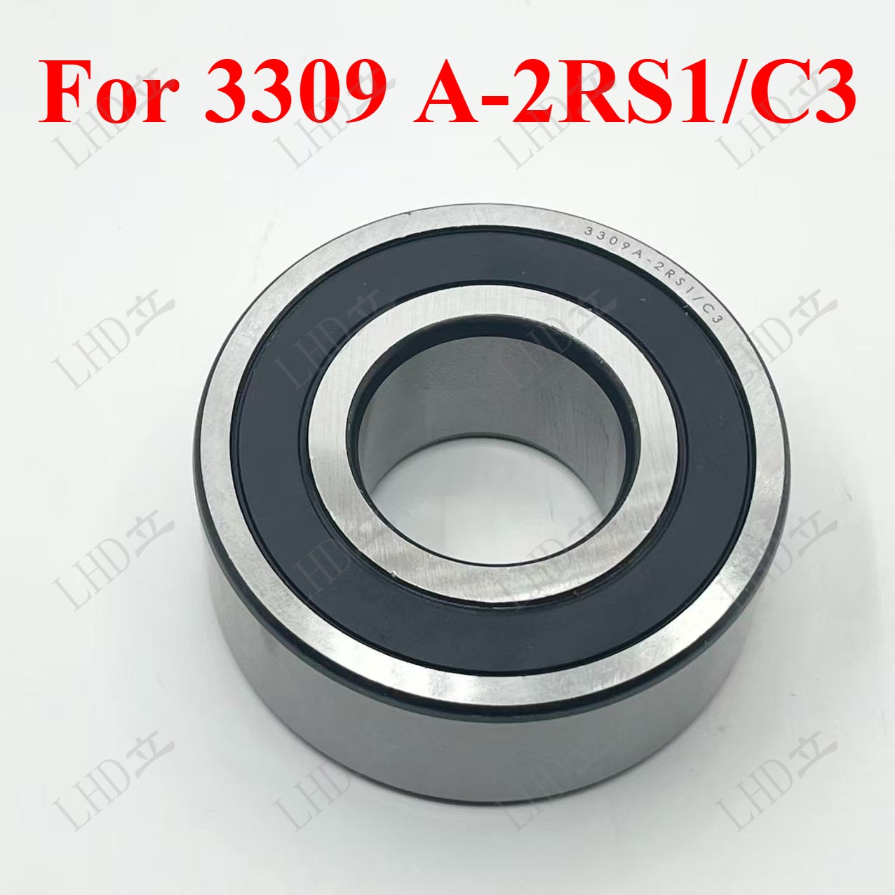 For 3309 A-2RS1/C3 Double Row Angular Contact Ball Bearing-