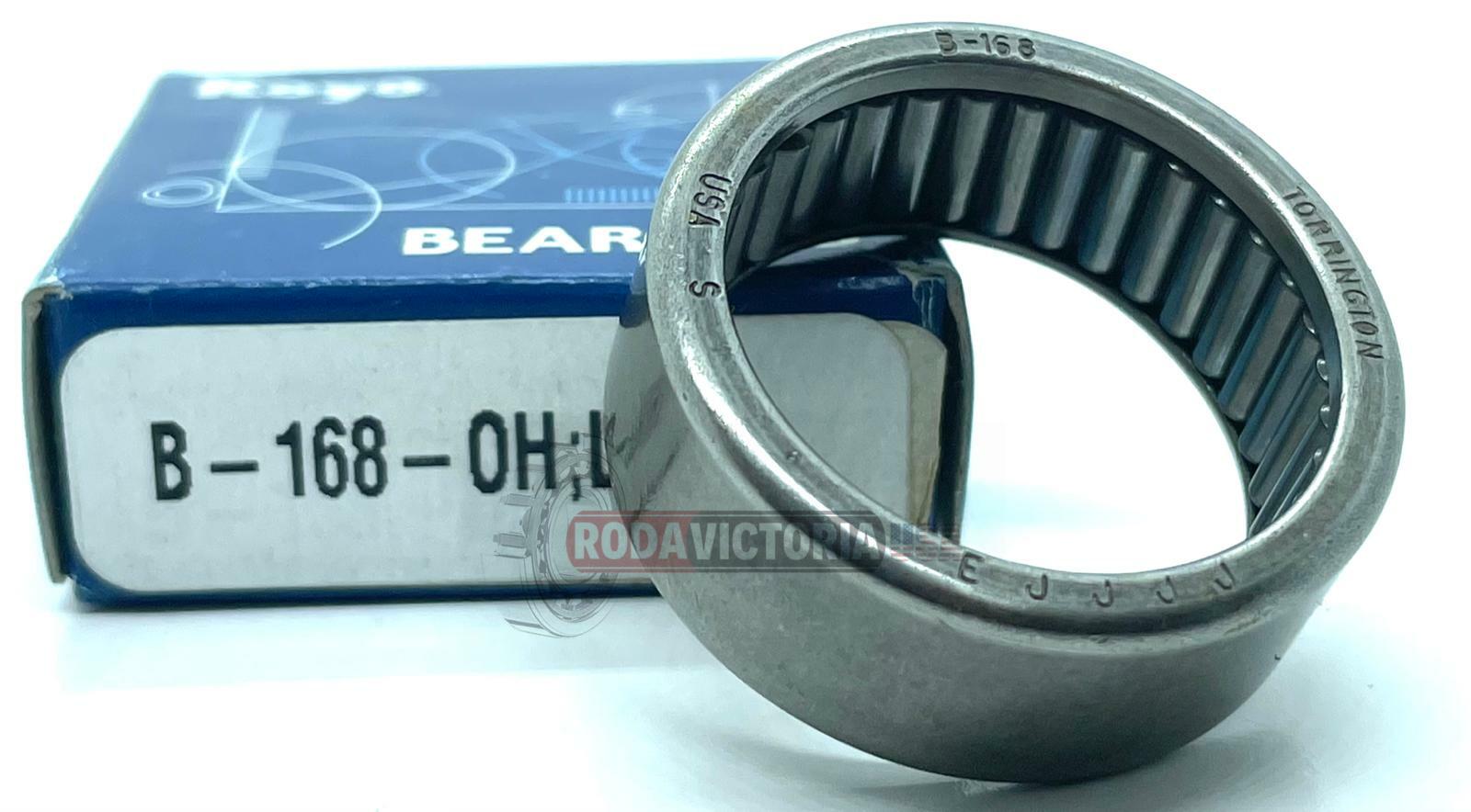 B-168 OH PB KOYO JAPAN Needle Bearing – Drawn Cup – Full Complement – Oil Hole