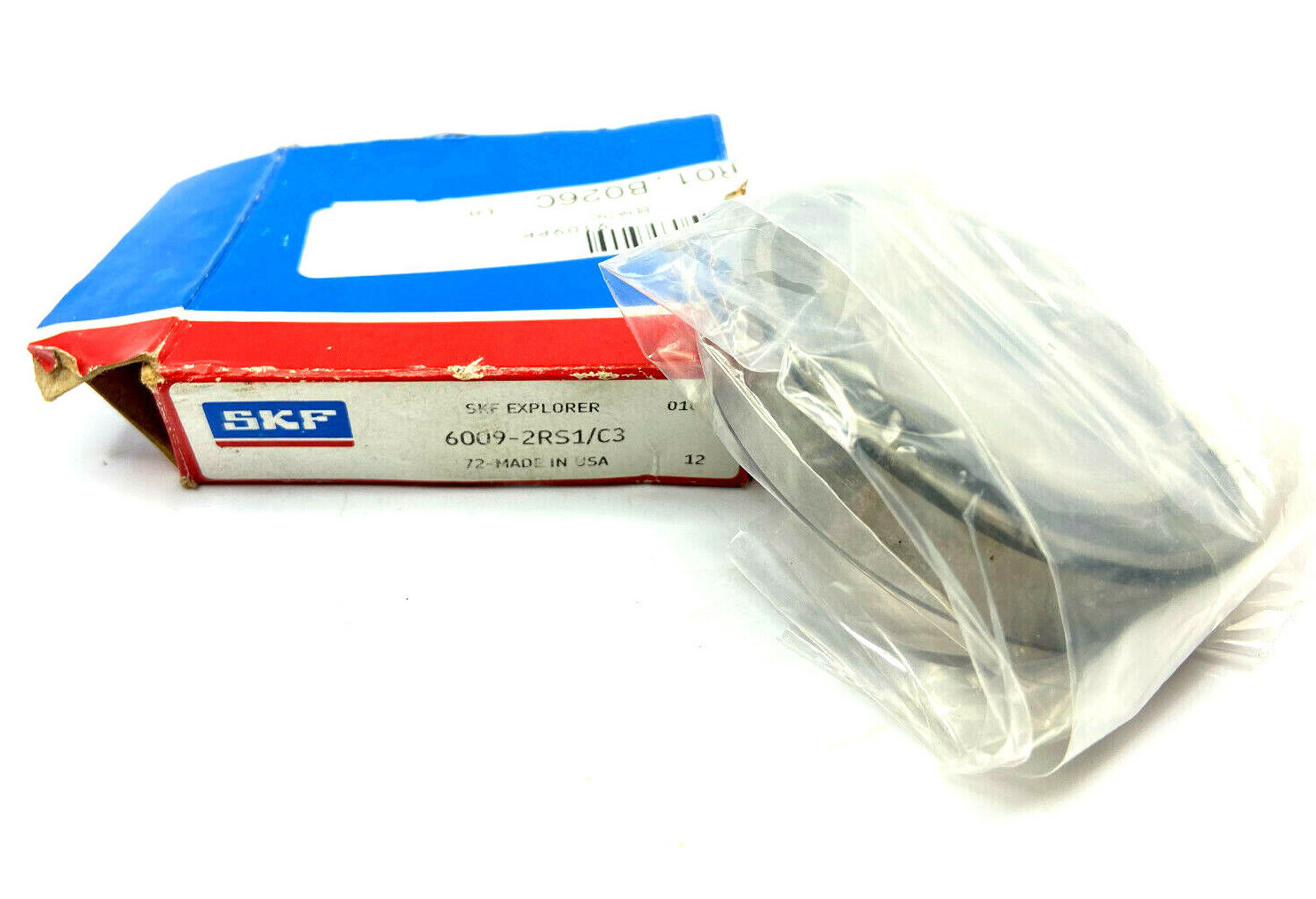 NEW SKF 6009-2RS1/C3 Explorer Deep Groove Radial Ball Bearing (6009 2RS1 JEM)
